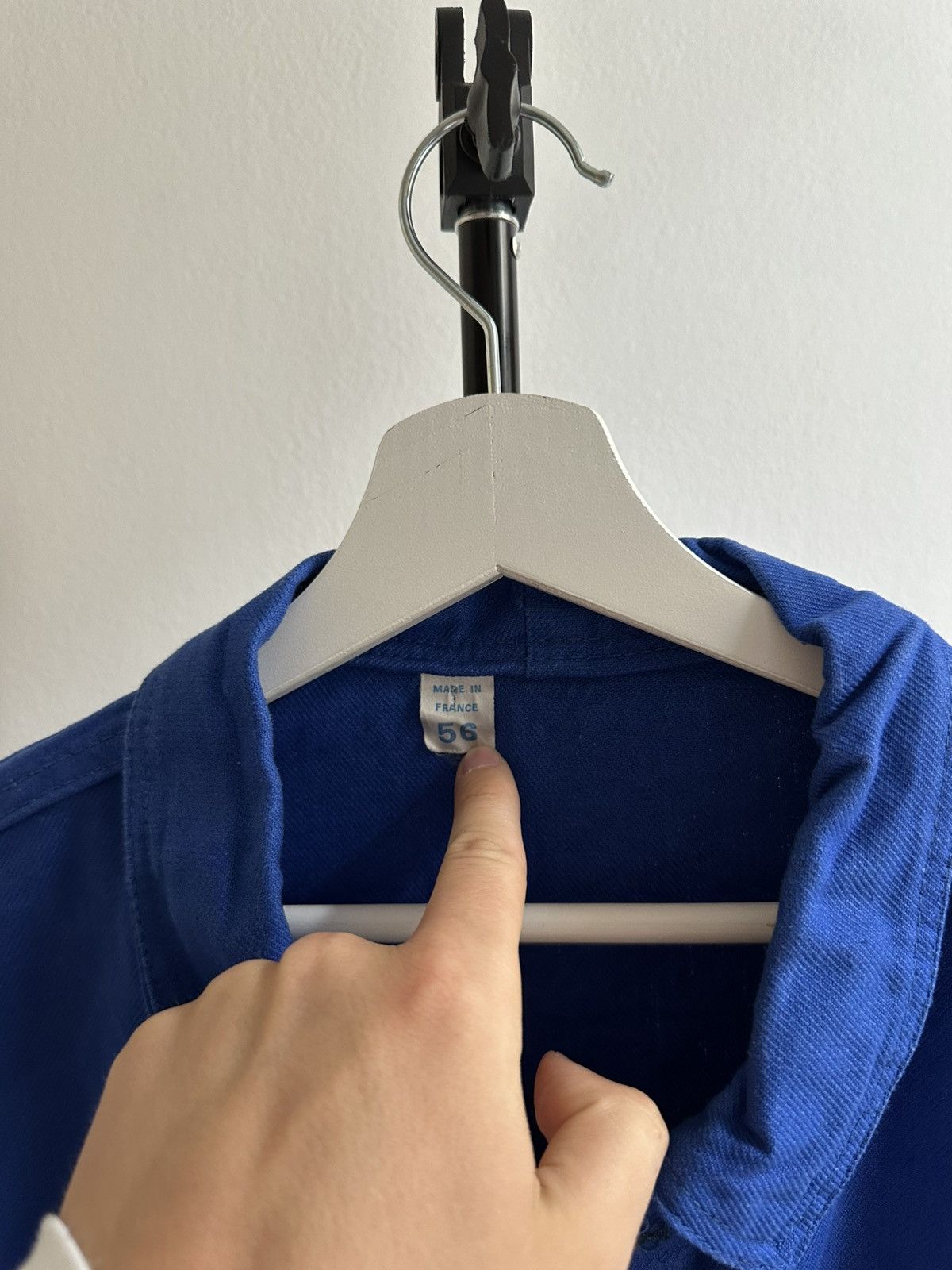 Le Laboureur 70s 80s Vintage German HBT French Work Chore Jacket Size US XL / EU 56 / 4 - 6 Thumbnail