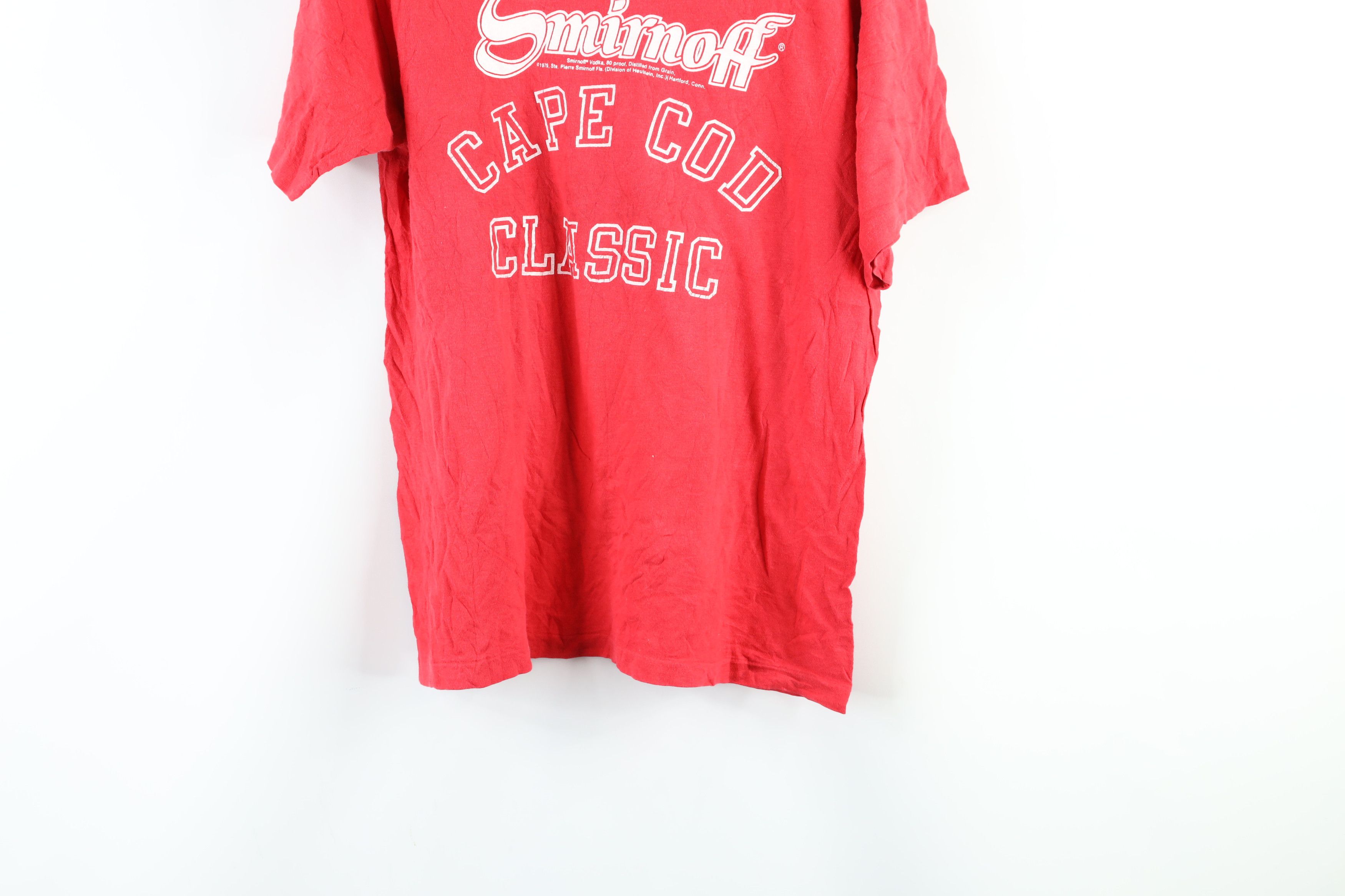 Vintage Vintage 70s Spell Out Smirnoff Cape Cod Classic T-Shirt USA Size US L / EU 52-54 / 3 - 3 Thumbnail