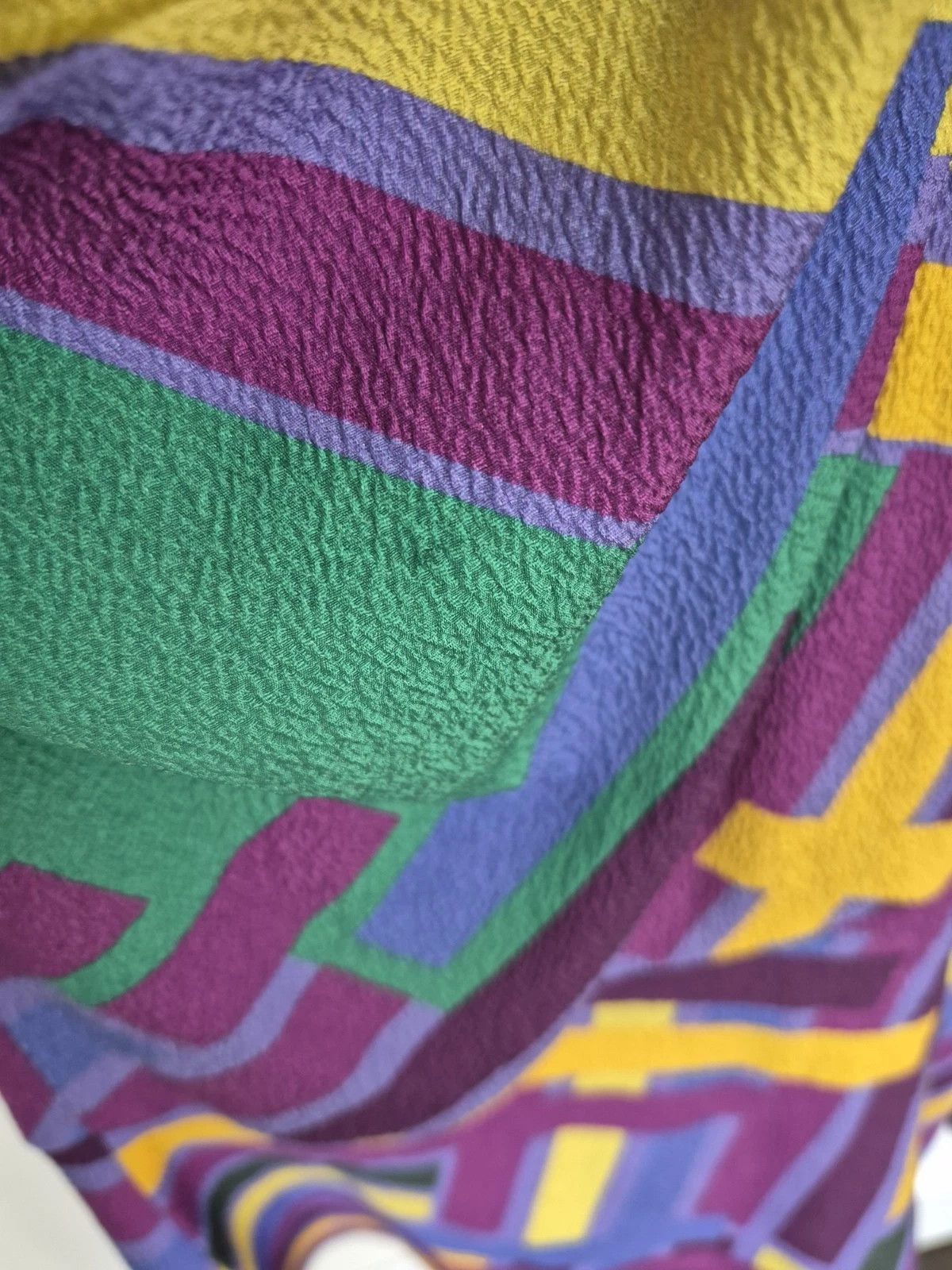 Vacation Tracy Reese Party Dress Silk Bold Multicolor Abstract Ruched Size S / US 4 / IT 40 - 6 Thumbnail