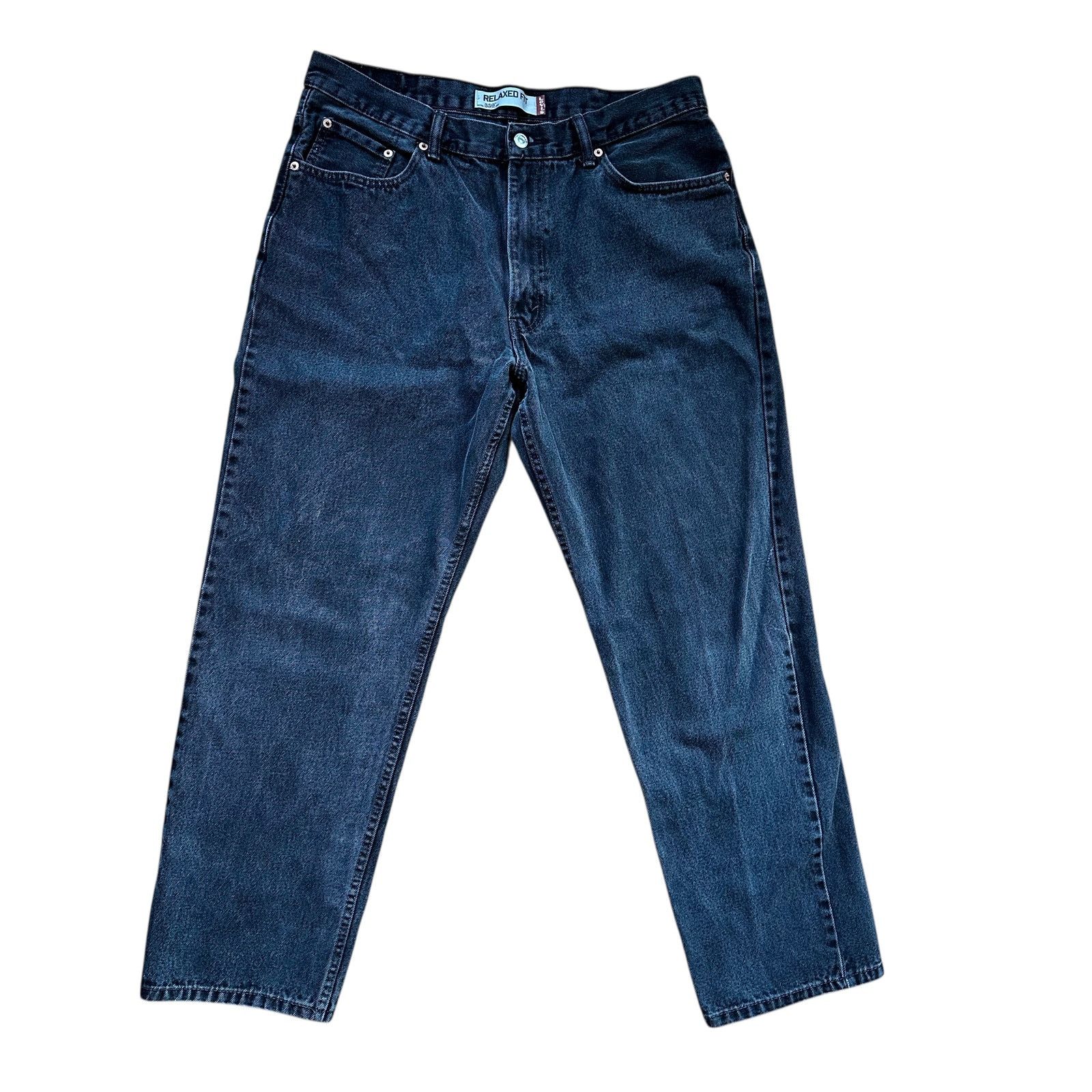 Levi's 38" Waist x 32" Length Black Wash Jeans Size US 38 / EU 54 - 3 Thumbnail