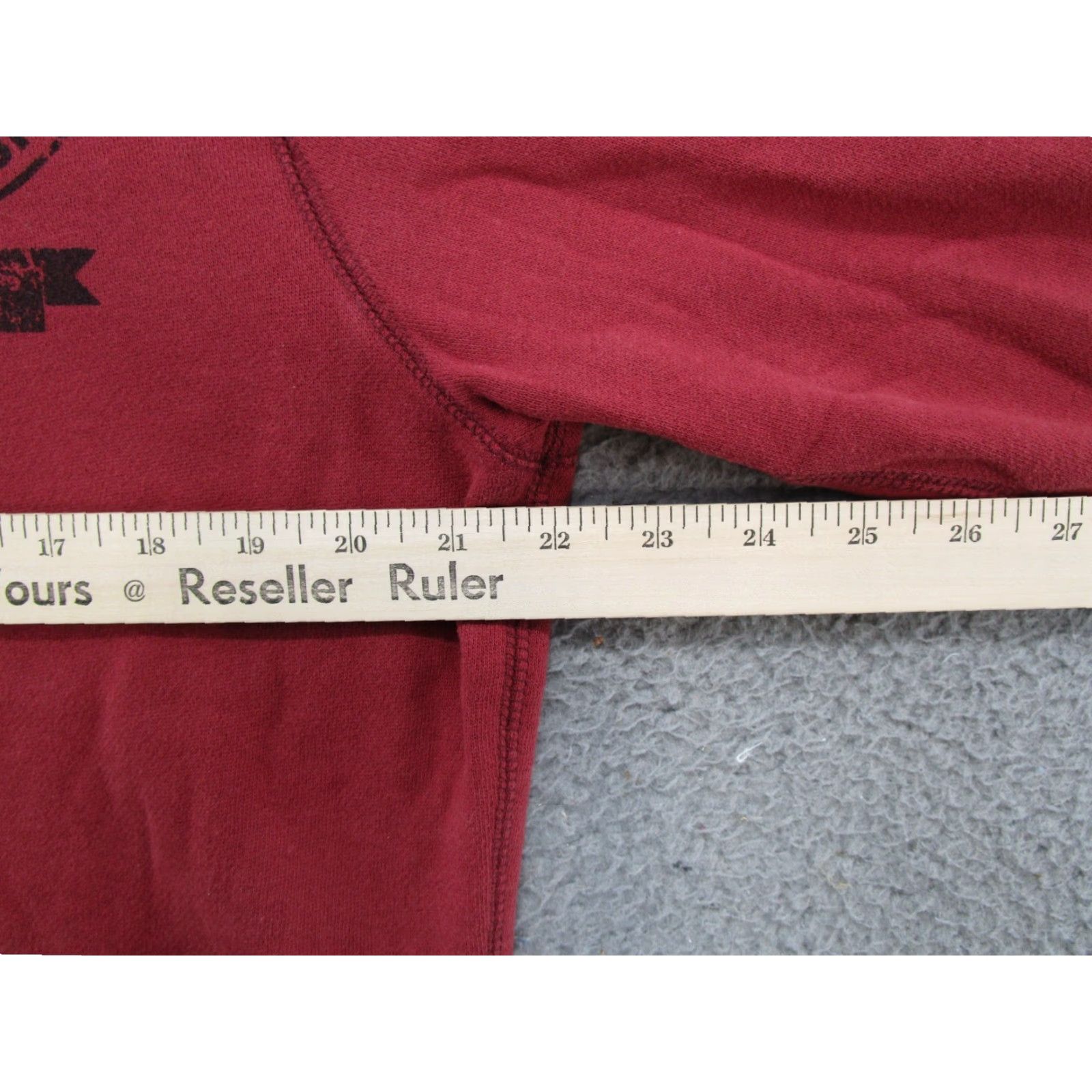 Aeropostale VINTAGE Aeropostale Hoodie Mens Medium Red Y2K Spell Out Sports Pullover Sweatshirt Size US M / EU 48-50 / 2 - 5 Thumbnail