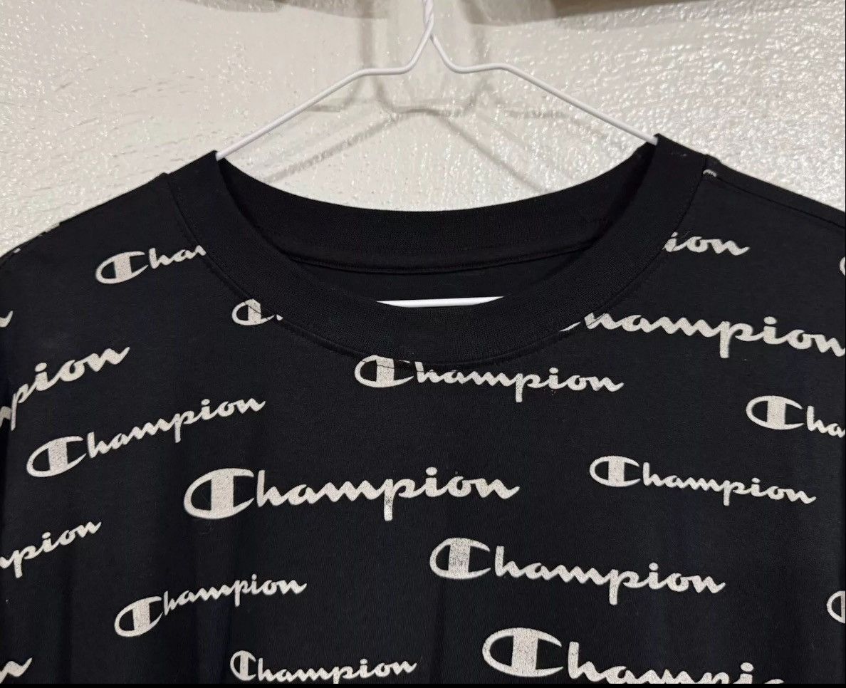 Champion Champion Logo AOP Shirt 1XL Black Embroidered Logo Sleeve Size US XL / EU 56 / 4 - 5 Thumbnail