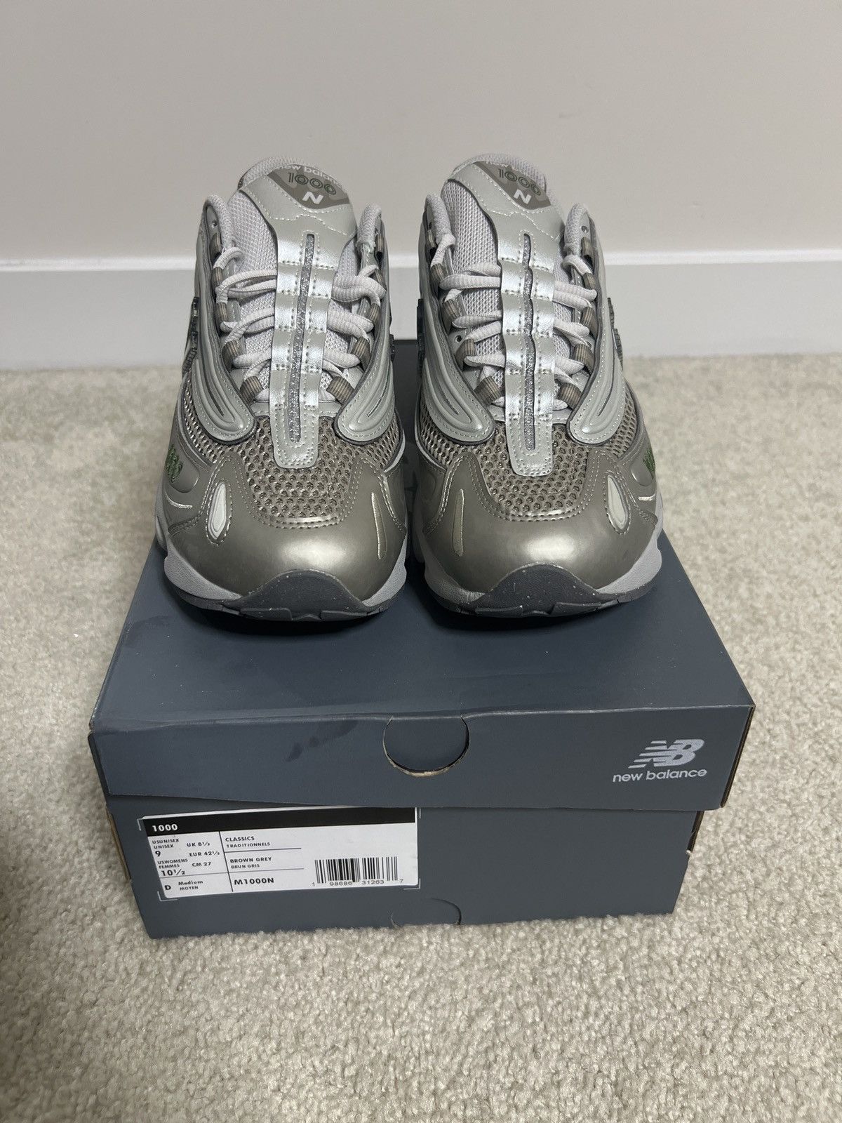 New Balance New Balance 1000 Brown/Grey Size US 9 / EU 42 - 2 Thumbnail