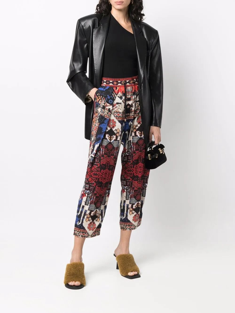 Balmain o1y0625 Sweatpant in Multicolor Size 32" / US 10 / IT 46 - 6 Thumbnail