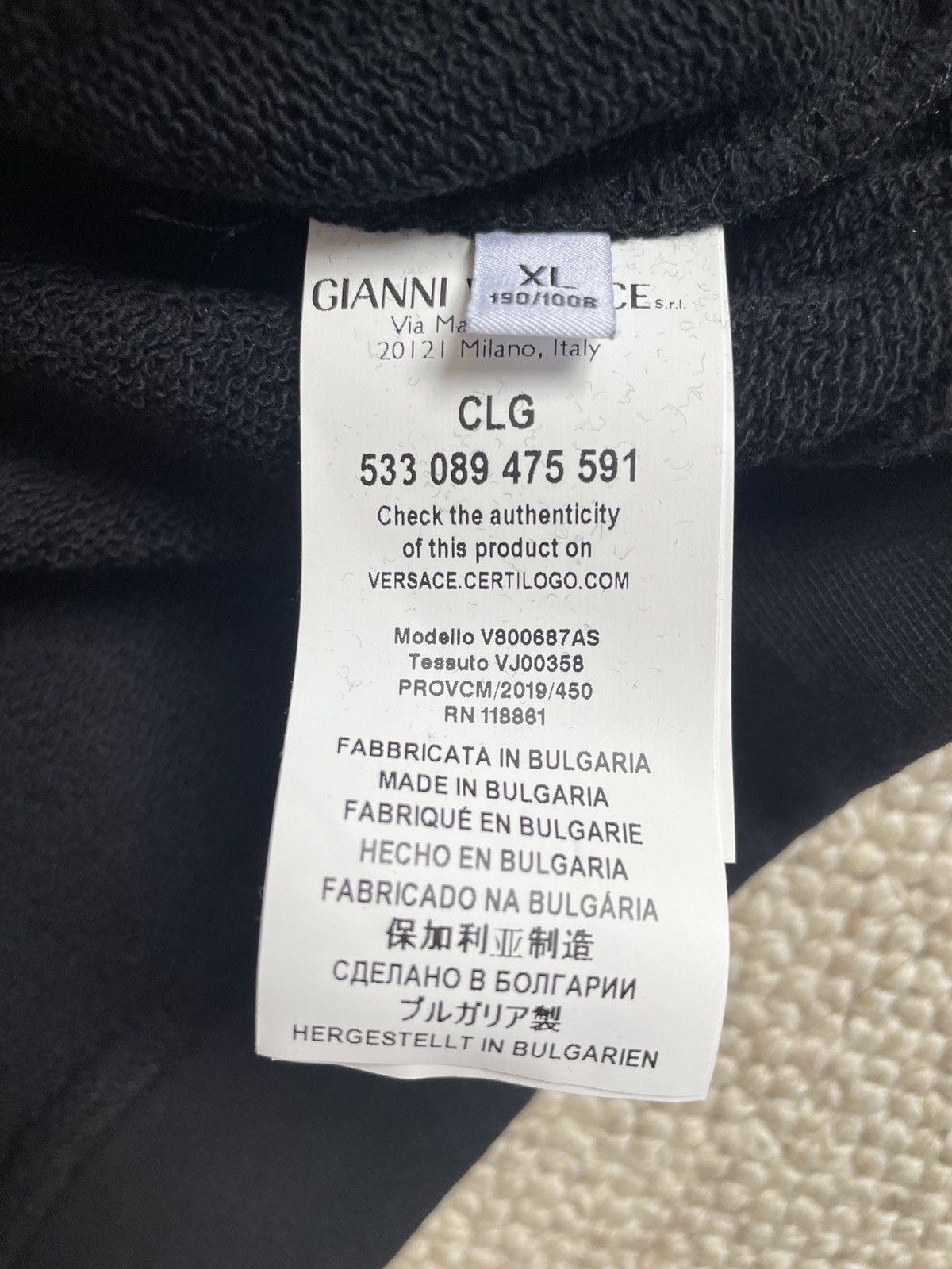 Versace Versace Sweater Size US XL / EU 56 / 4 - 2 Thumbnail