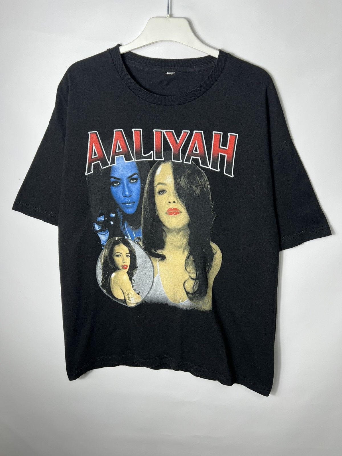 Rap Tees Vintage streetwear band rap Aaliyah Music T-shirt Size US XL / EU 56 / 4 - 1 Thumbnail