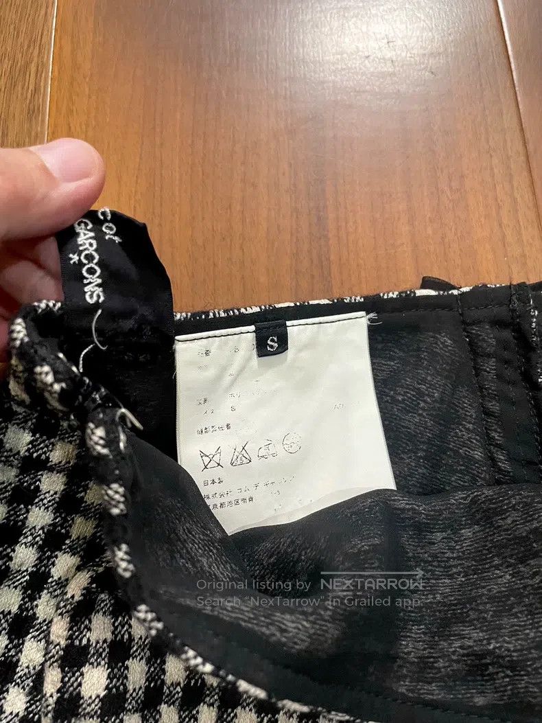 Comme des Garcons Comme Des Garcons size S Rare wool and silk blend patchwor Size 25" / US 0 / IT 36 - 5 Thumbnail