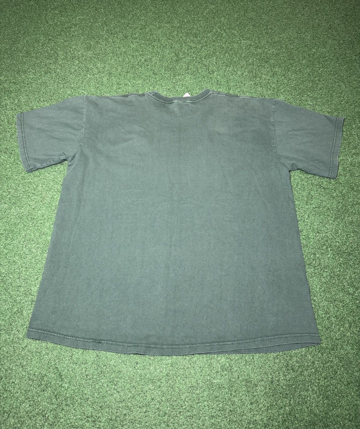 Vintage Vintage 90s Green Bay Packers Riddell NFL Lrg 23x27 T Shirt Size US L / EU 52-54 / 3 - 5 Thumbnail
