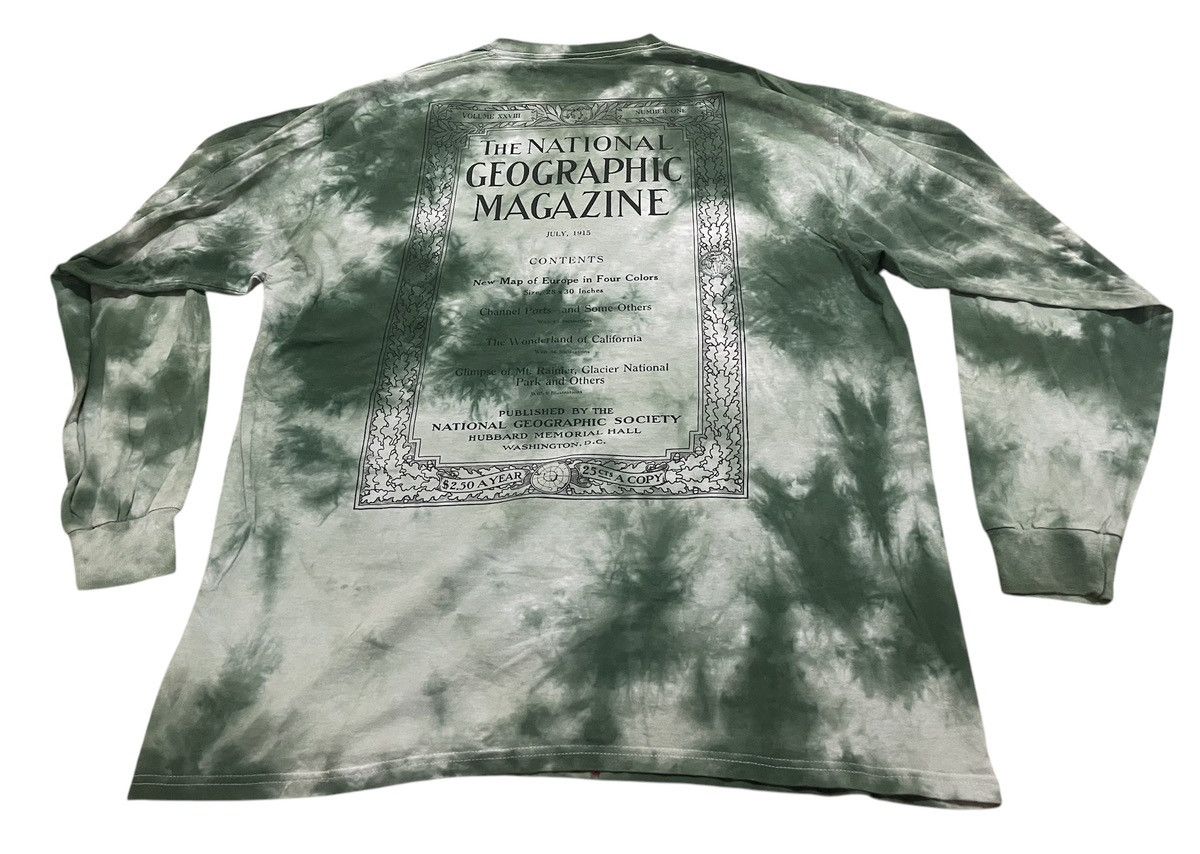 Other National Geographic Longsleeve Tshirt Tiedye Design Size US XL / EU 56 / 4 - 1 Thumbnail