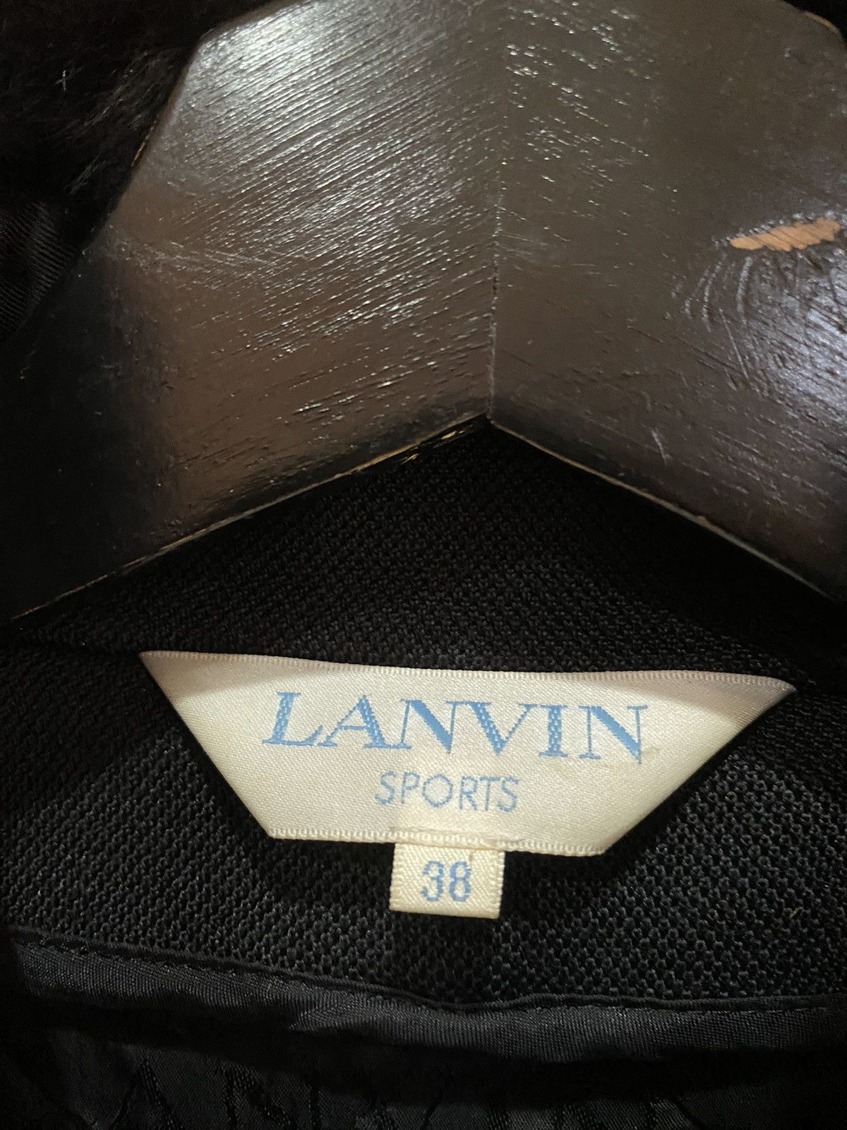 Lanvin Lanvin Sports Black Jacket – Elegant Fur Collar, Women’s Size XS / US 0-2 / IT 36-38 - 7 Thumbnail