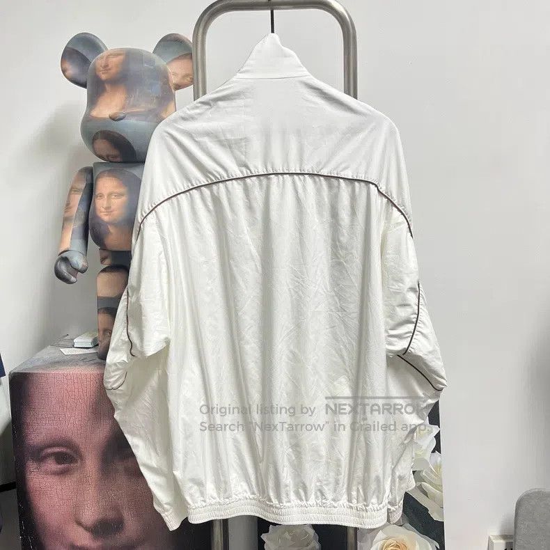 Balenciaga Balenciaga Double Hook Embroidered Windbreaker Size US S / EU 44-46 / 1 - 2 Thumbnail