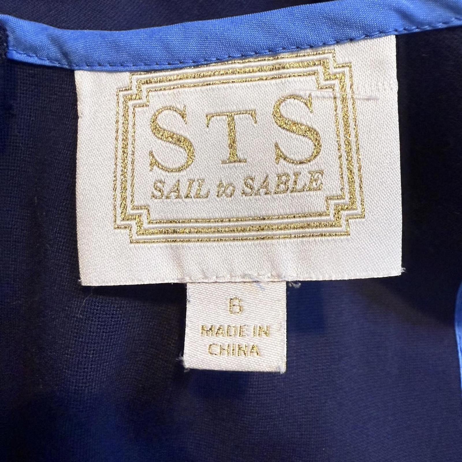 Other Sail to Sable Navy Blue Dress Size 6 Size M / US 6-8 / IT 42-44 - 3 Thumbnail