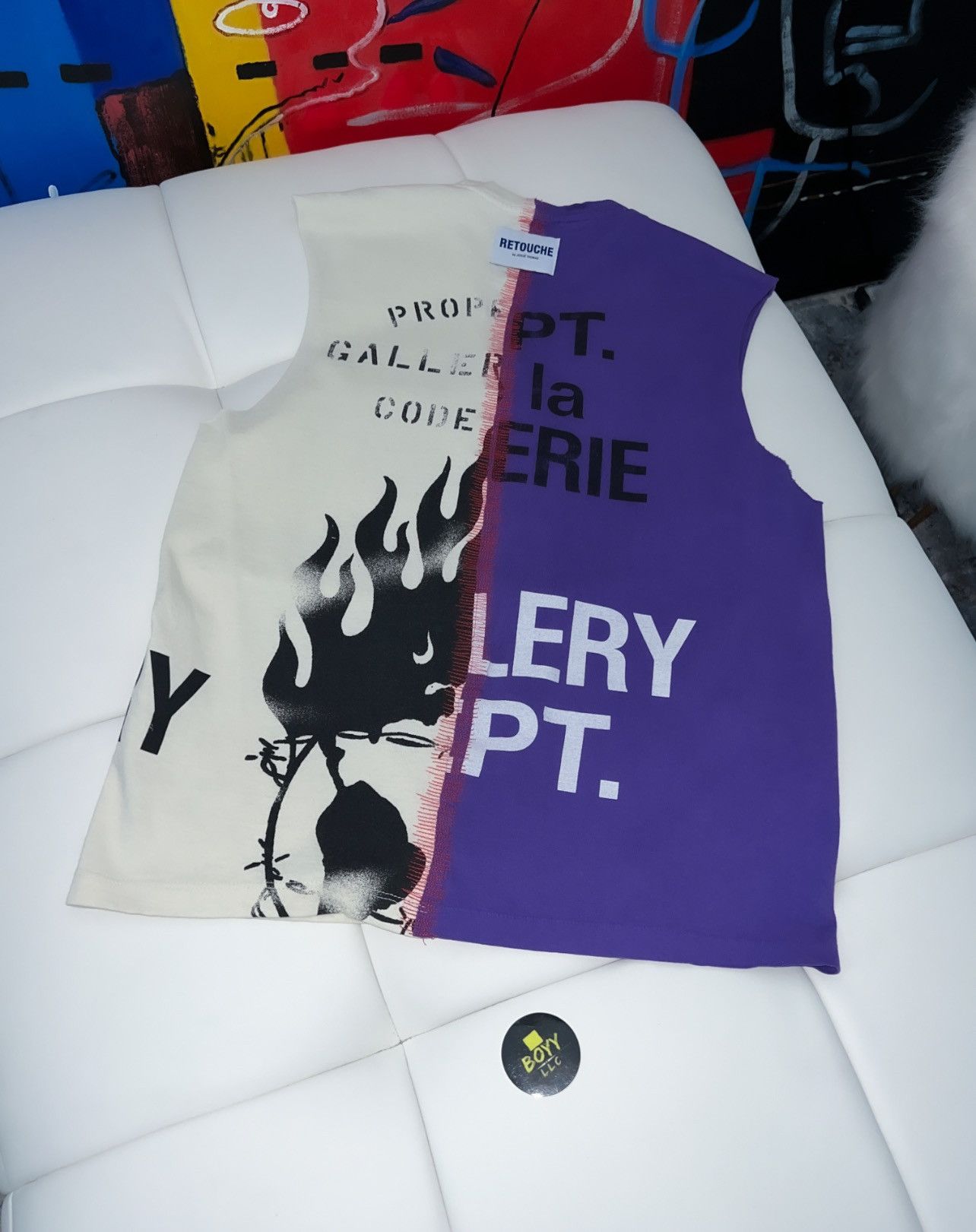 Gallery Dept. Gallery dept sleeveless retouch t shirt Size US M / EU 48-50 / 2 - 2 Thumbnail