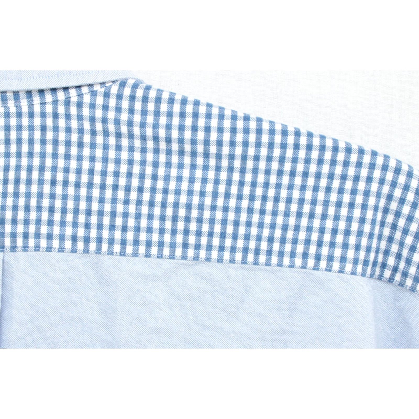 J.Crew J.CREW Slim Fit Shirt Men's XL Blue Plaid Striped Button-Up Oxford Preppy - Vintage? No Size US XL / EU 56 / 4 - 6 Thumbnail