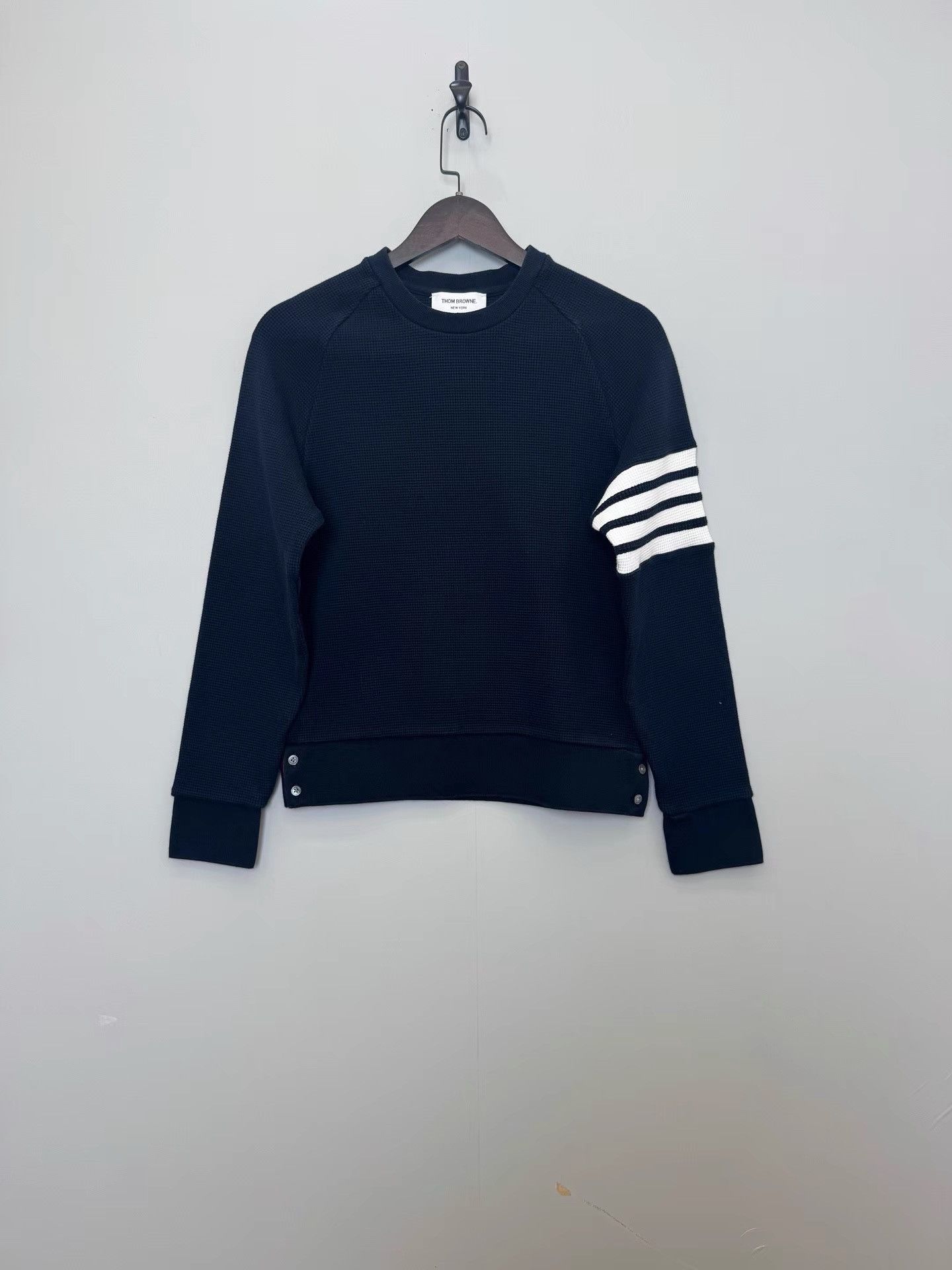 Thom Browne Thom Browne waffle sweatshirt K36 Size US S / EU 44-46 / 1 - 1 Thumbnail