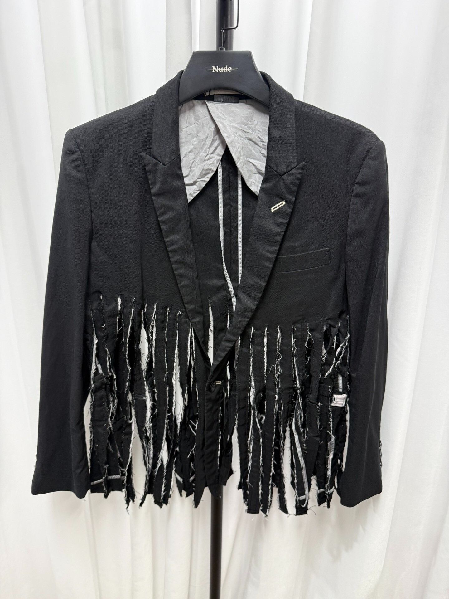 Comme des Garcons Comme des Garcons Plus Fringe Suit Jacket Size US M / EU 48-50 / 2 - 1 Thumbnail