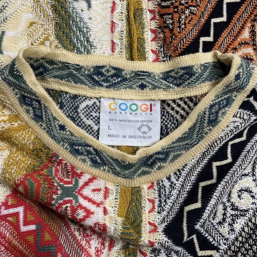 Coogi COOGI vintage 3d cable knit Size US L / EU 52-54 / 3 - 3 Thumbnail