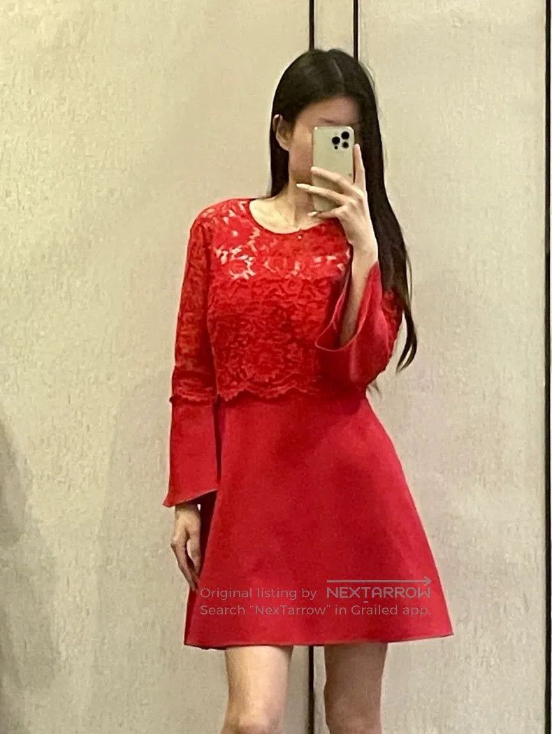 Valentino Valentino Haute couture dress Size L / US 10 / IT 46 - 1 Thumbnail