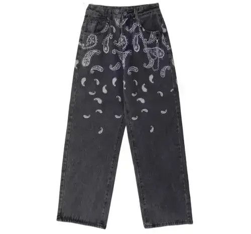 VIBE black bandana ornament denim Size US 33 - 4 Thumbnail