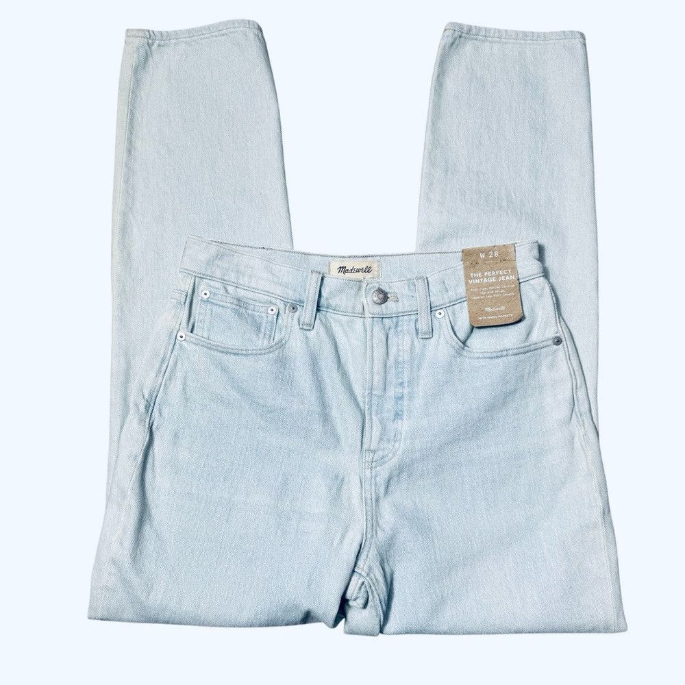 Madewell NWT New $128 Madewell The Perfect Vintage Cheshunt Wash Jea Size 28" / US 6 / IT 42 - 3 Thumbnail