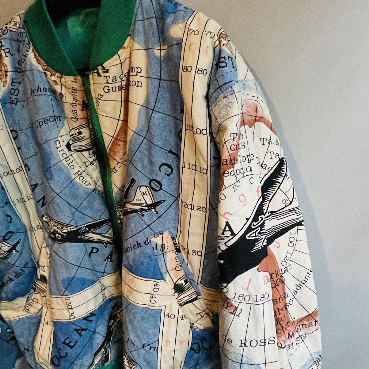 Vintage Vintage Reversible MA-1 Flight Jacket Size US M / EU 48-50 / 2 - 11 Thumbnail