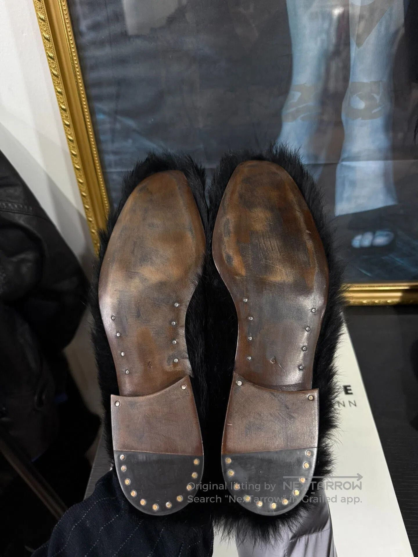 Yohji Yamamoto yohji yamamoto faux fur slippers size 38. Size US 6 / IT 36 - 6 Thumbnail