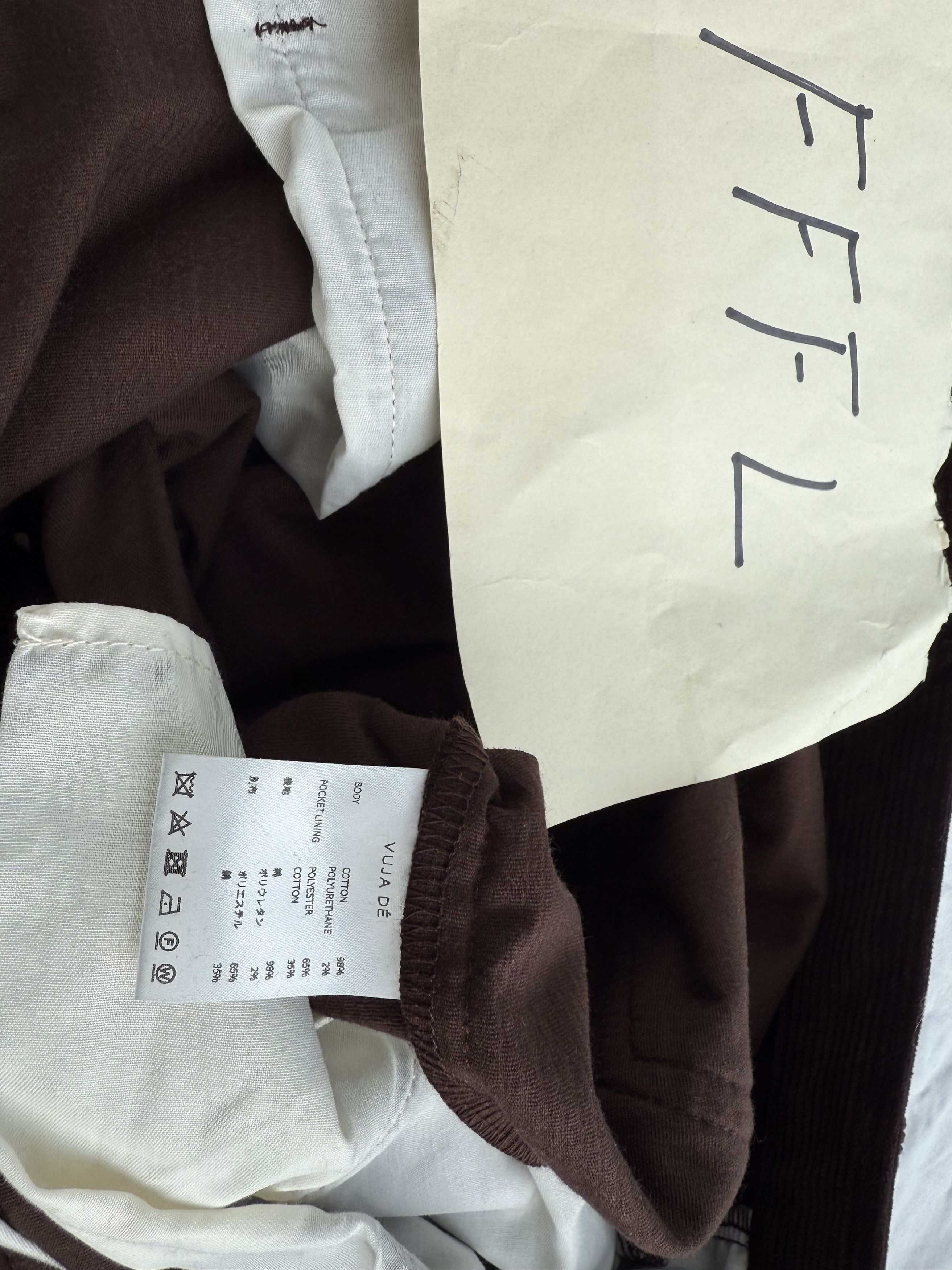 Vuja De VUJADE JUDE CORDUROY TROUSERS IN TOBACCO BROWN | Grailed