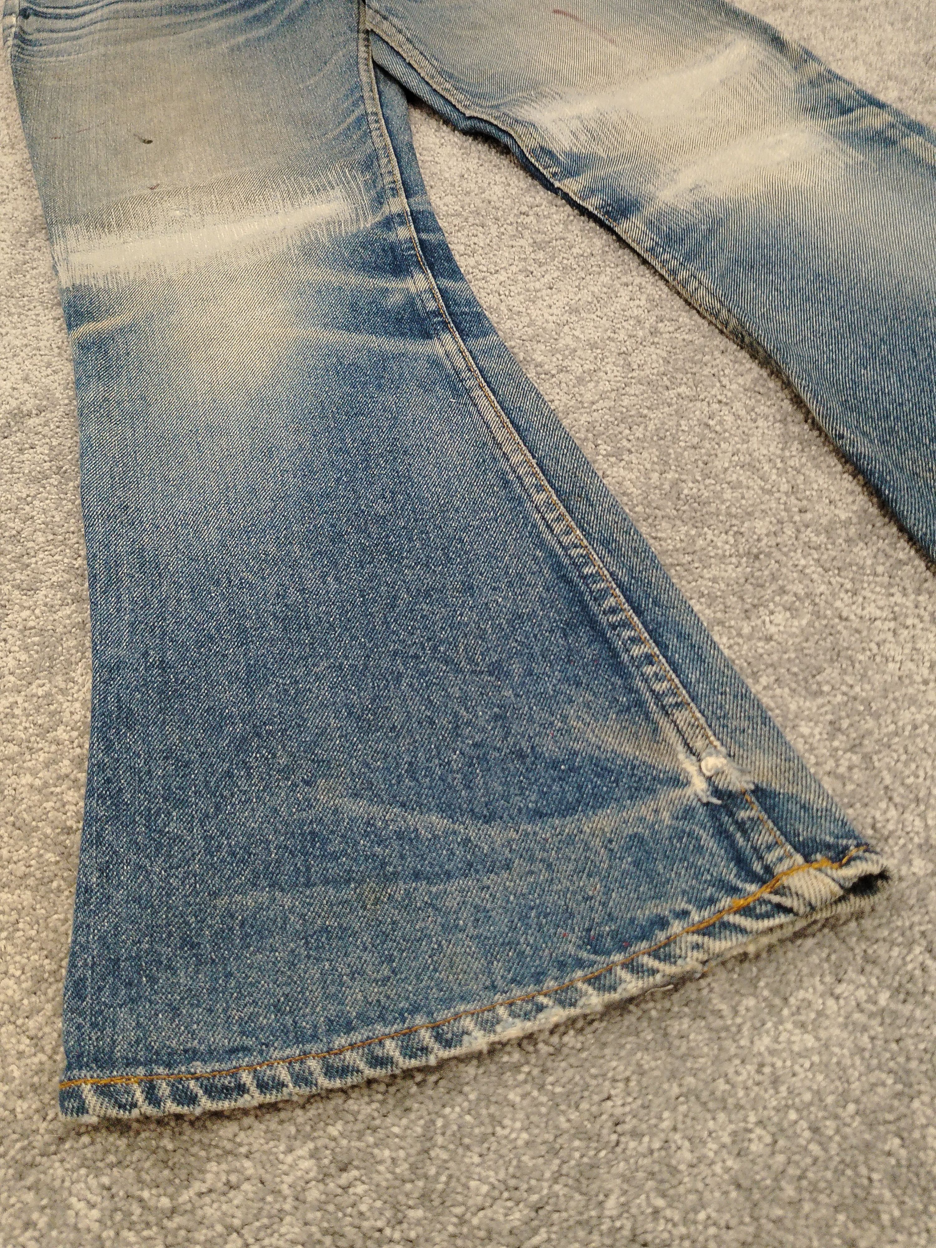 Levi's Levis 646 Jeans Flare Bell Bottom Vintage Size US 28 / EU 44 - 7 Thumbnail