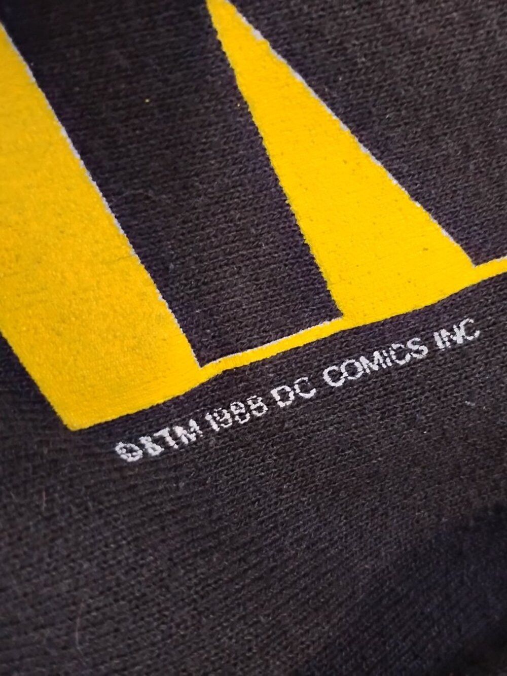 Fruit Of The Loom Vintage 80s Batman Crewneck Sweatshirt Size US L / EU 52-54 / 3 - 3 Thumbnail