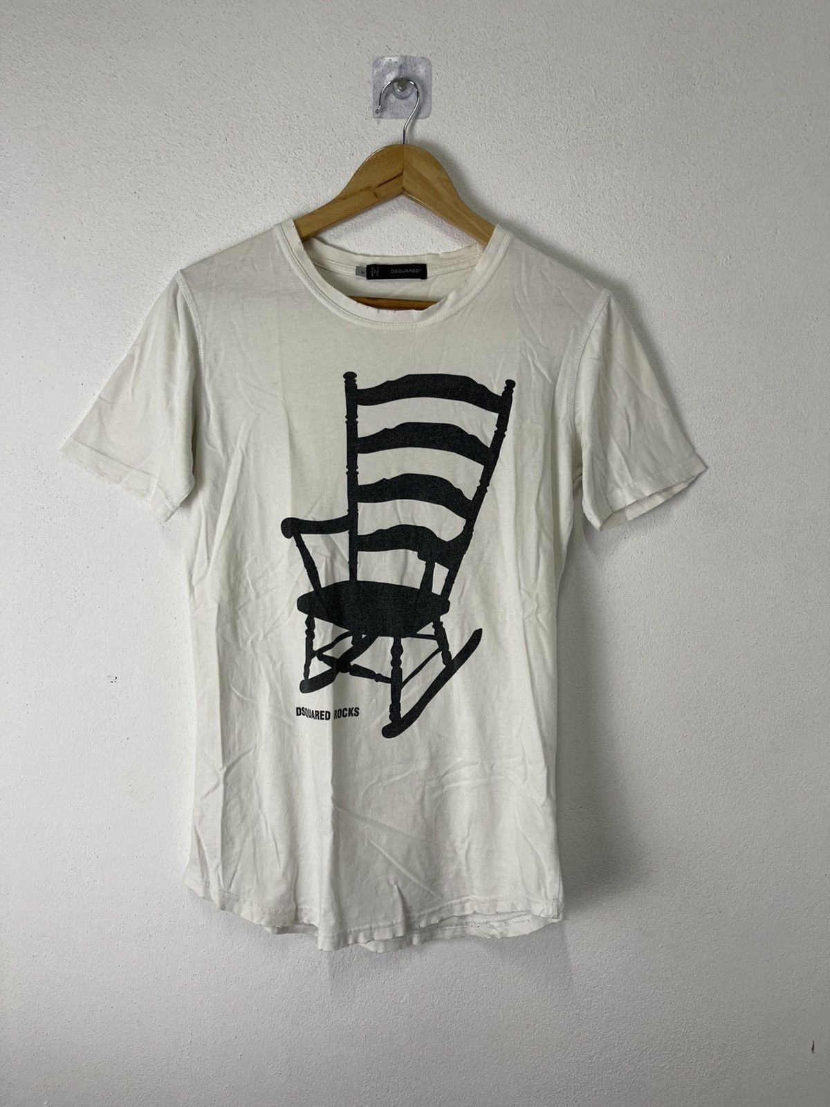 Designer × Dsquared2 Dsquared2 Rock t-shirt distressed Size US M / EU 48-50 / 2 - 1 Thumbnail