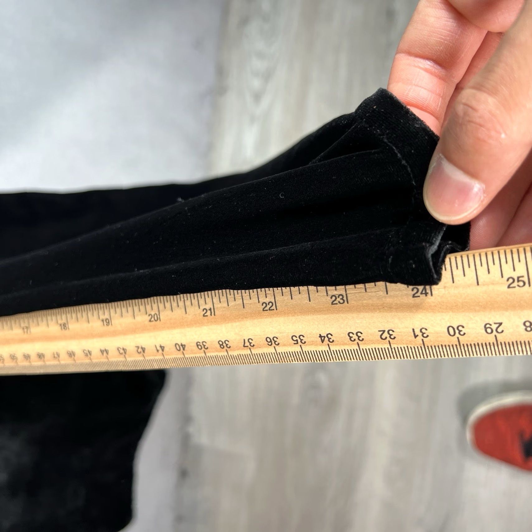 Madewell Madewell Black Velvet Wide Leg Jumpsuit Size 2 Womens Casual Party Size 26" / US 2 / IT 38 - 5 Thumbnail