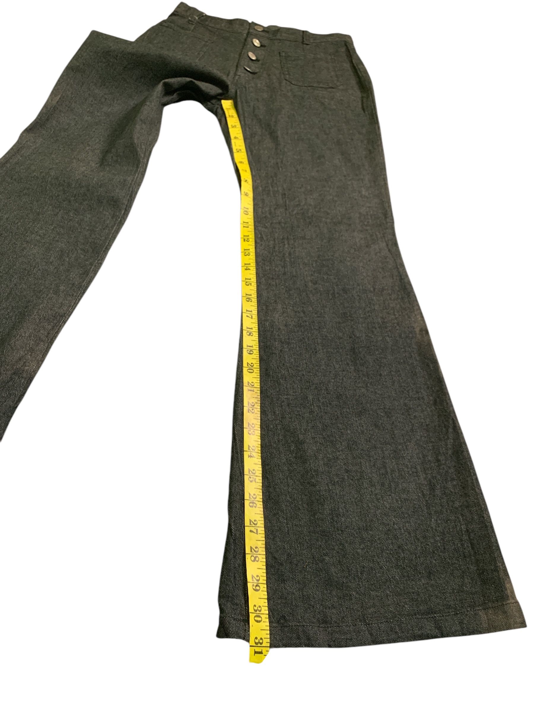 Japanese Brand Rare Design Vintage Sugarless Gal Bootcut Pants Size 27" / US 4 / IT 40 - 9 Thumbnail