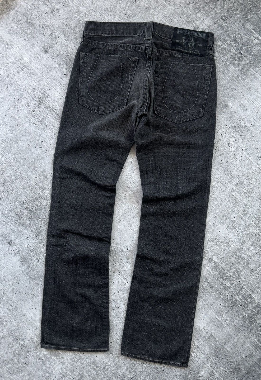 True Religion True Religion Vintage Y2K Denim Jeans Dark Gray Rare Size 32 Size US 32 / EU 48 - 9 Thumbnail