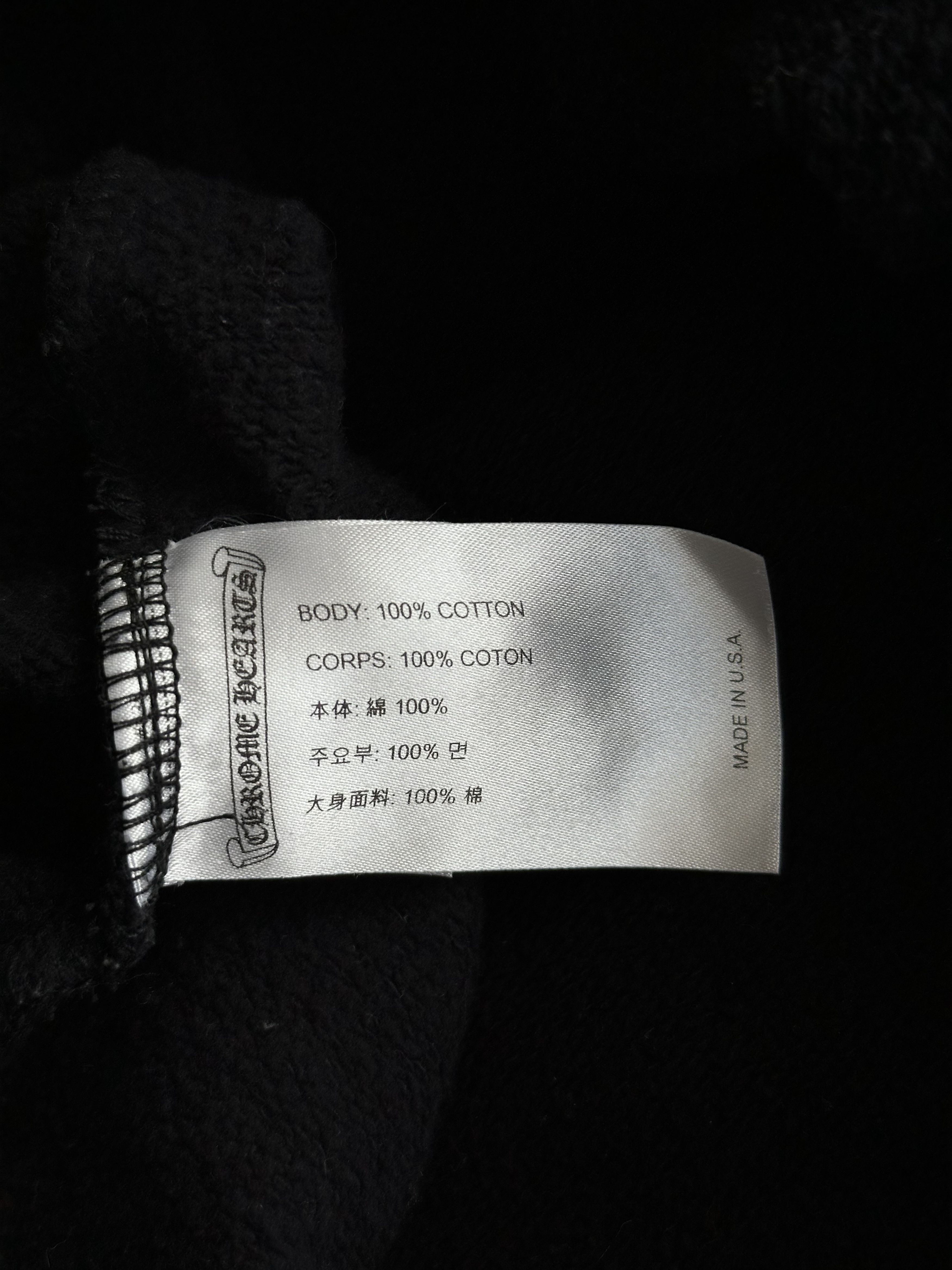 Chrome Hearts Chrome Hearts Black Multicolor Foti Zip Up Hoodie Size US M / EU 48-50 / 2 - 3 Thumbnail
