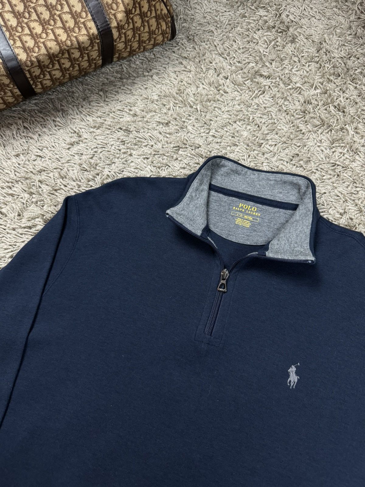 Polo Ralph Lauren 1/4 zip halfzip Polo Ralph Lauren original old money item Size US L / EU 52-54 / 3 - 2 Thumbnail