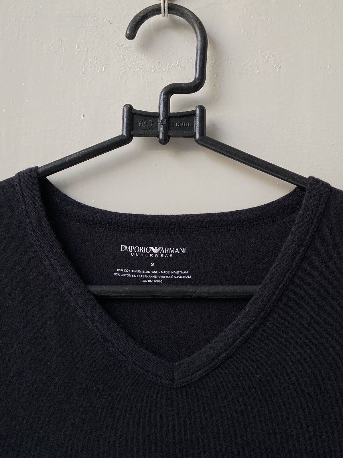 Emporio Armani EMPORIO ARMANI Black T-shirt Size US XS / EU 42 / 0 - 5 Thumbnail