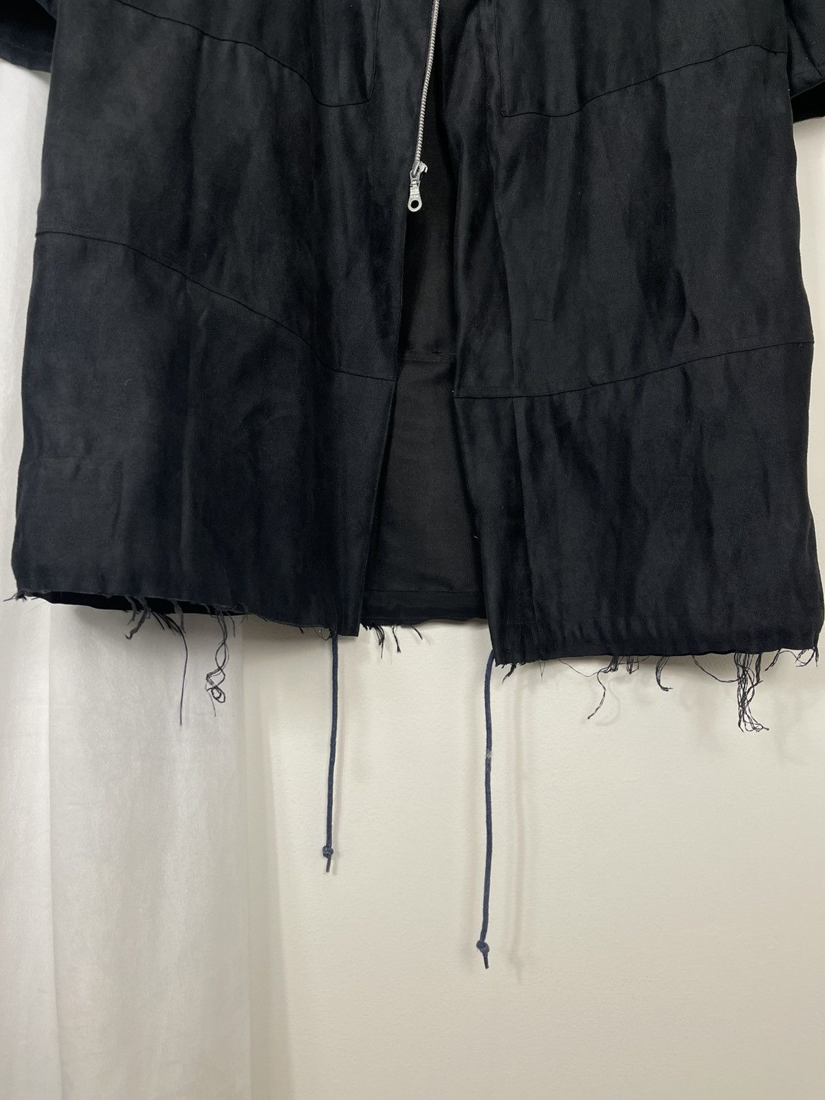 Chorley × Handmade Chorley AW Suede distressed raw hem cargo Military Parka Size US L / EU 52-54 / 3 - 3 Thumbnail