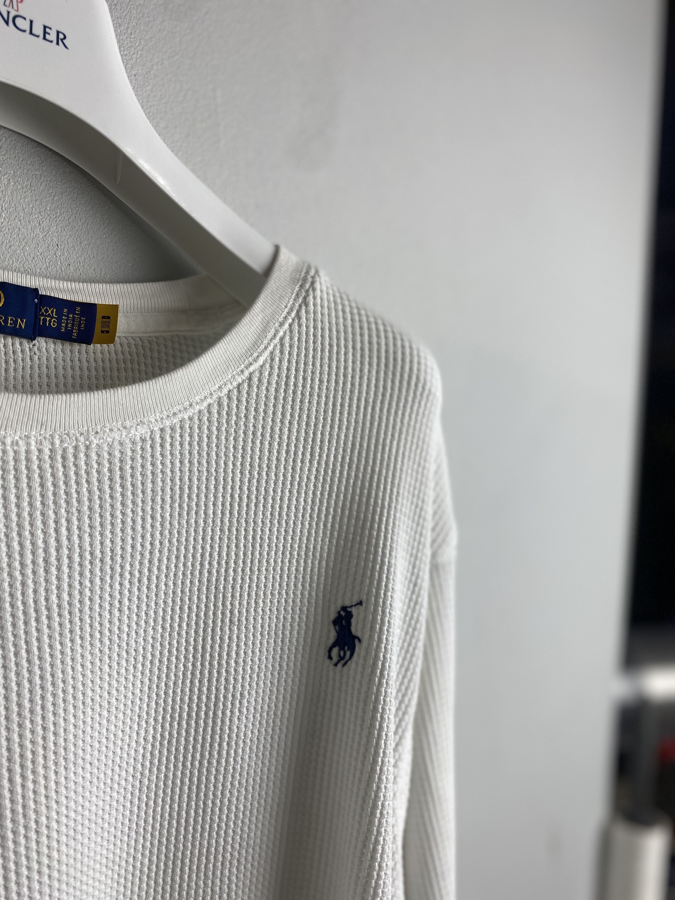 Polo Ralph Lauren Polo Ralph Lauren small pony waffle long sleeve t-shirt tee Size US XXL / EU 58 / 5 - 2 Thumbnail