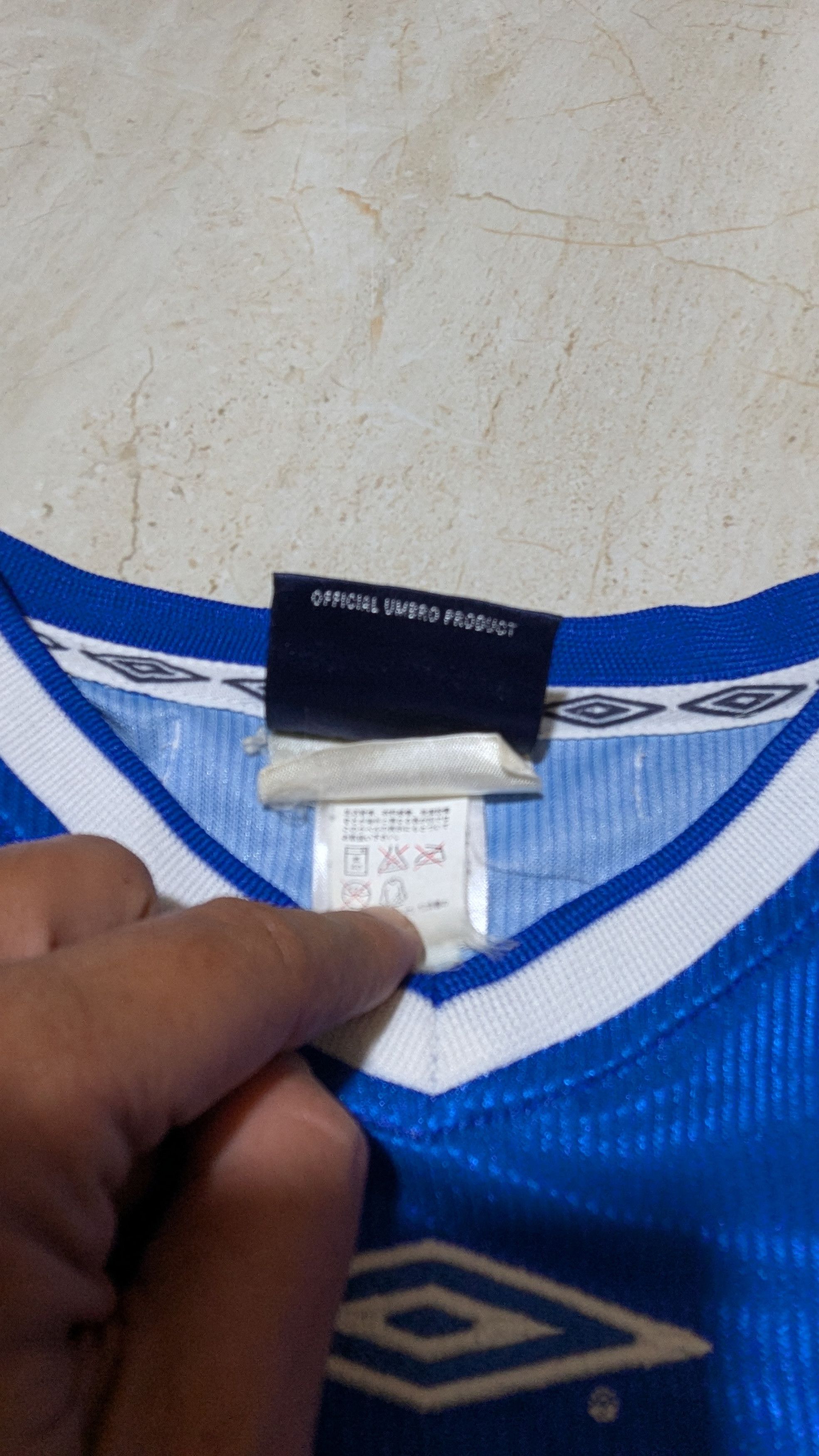 Umbro Jersey Brescia 2002 home Baggio football shirt Size US L / EU 52-54 / 3 - 10 Thumbnail