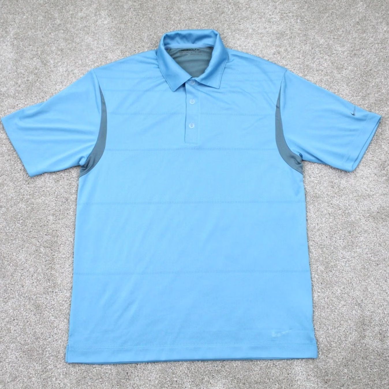 Nike Nike Golf Polo Shirt Mens Small Blue Dri-Fit Short Sleeve 100% Polyester Polo Shirt Size US S / EU 44-46 / 1 - 2 Thumbnail
