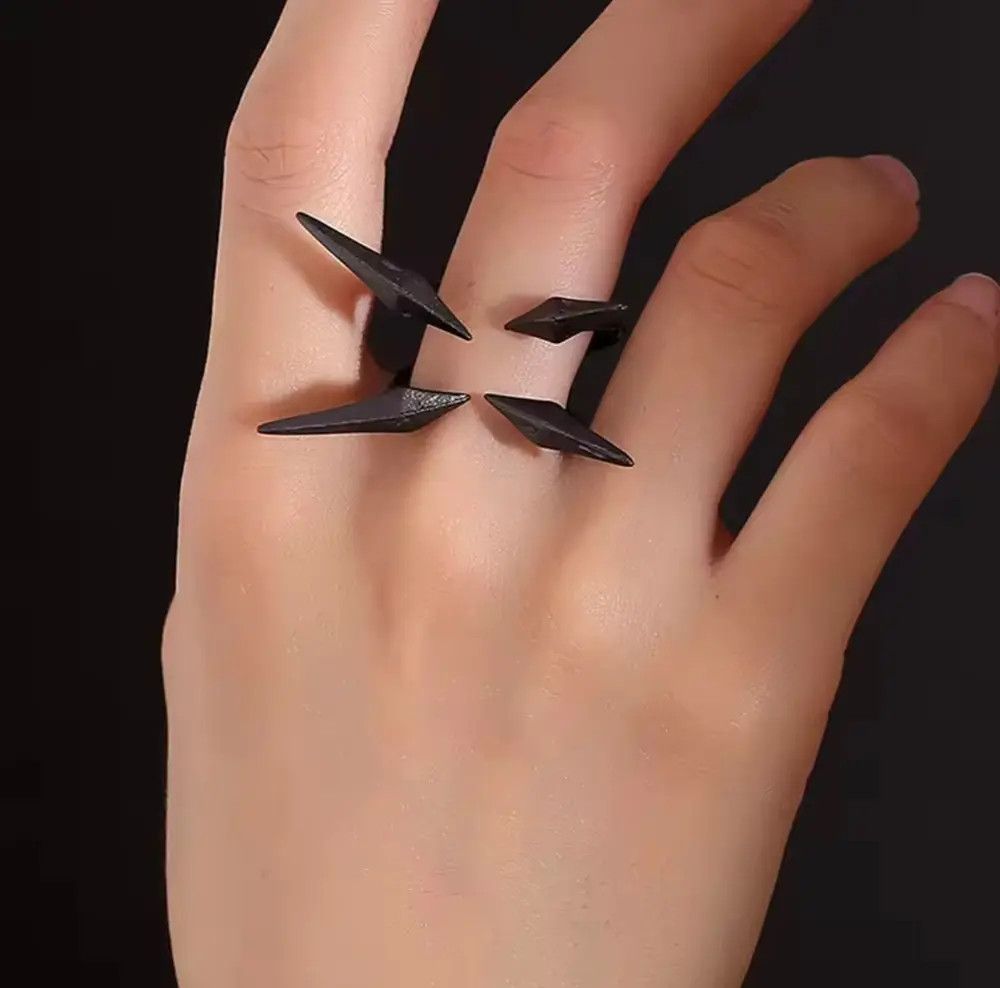 Jewelry Gothic Punk Claw Cosplay Ring Size ONE SIZE - 2 Thumbnail