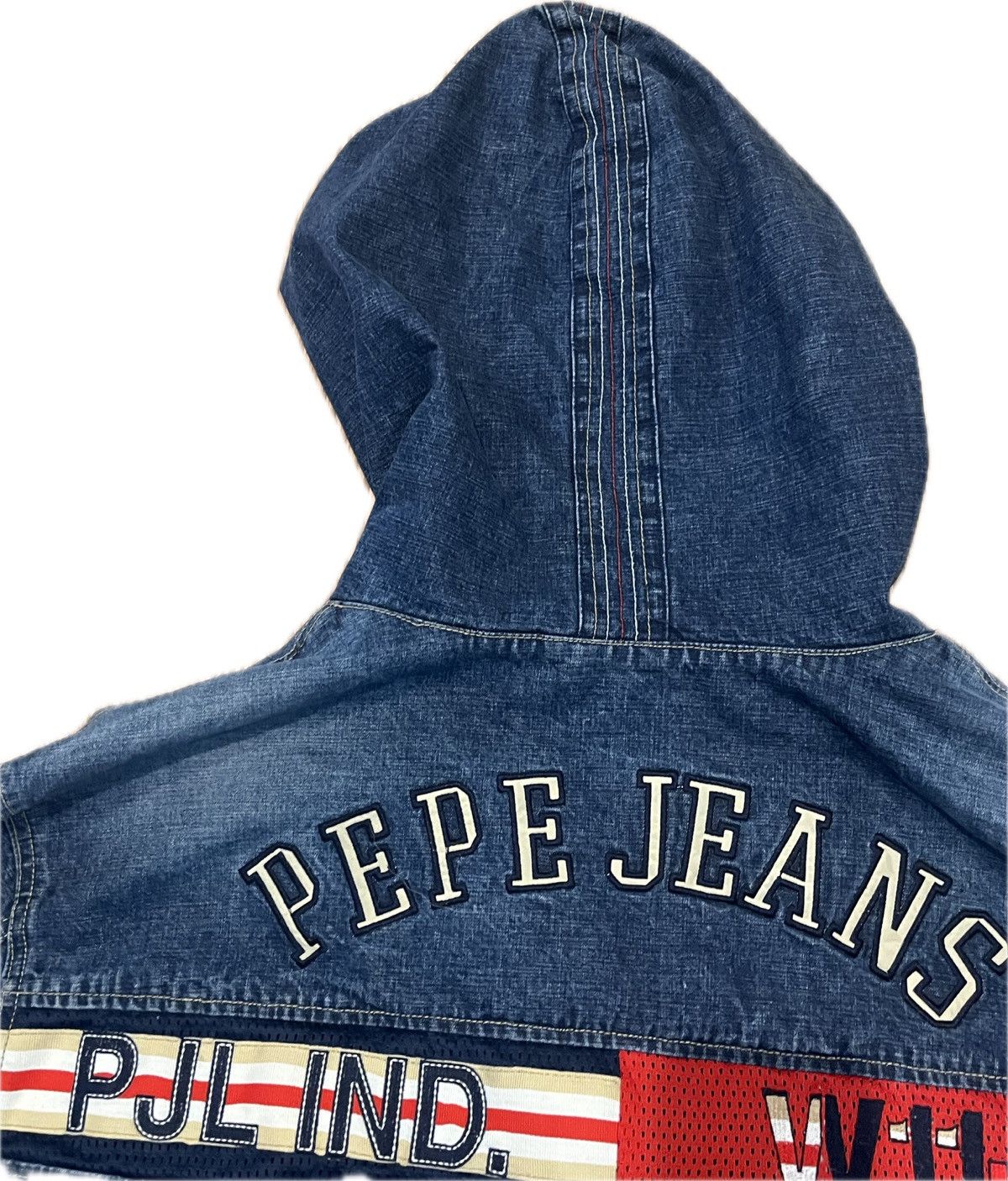 Pepe Jeans Pepe Jeans Denim Jacket Y2K Size US XXL / EU 58 / 5 - 12 Thumbnail