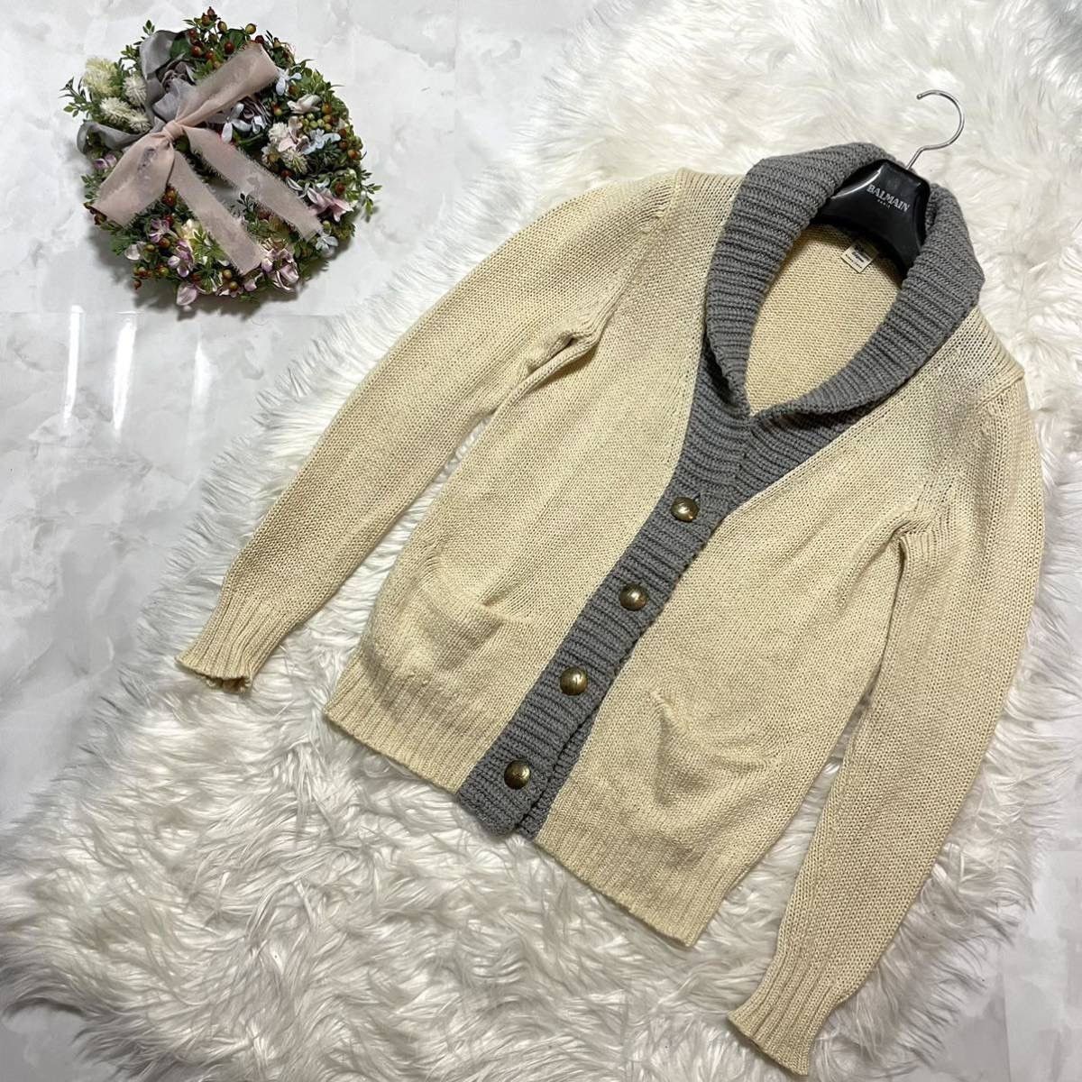 Ron Herman Concho Button Twot Cardigan Jacket XS