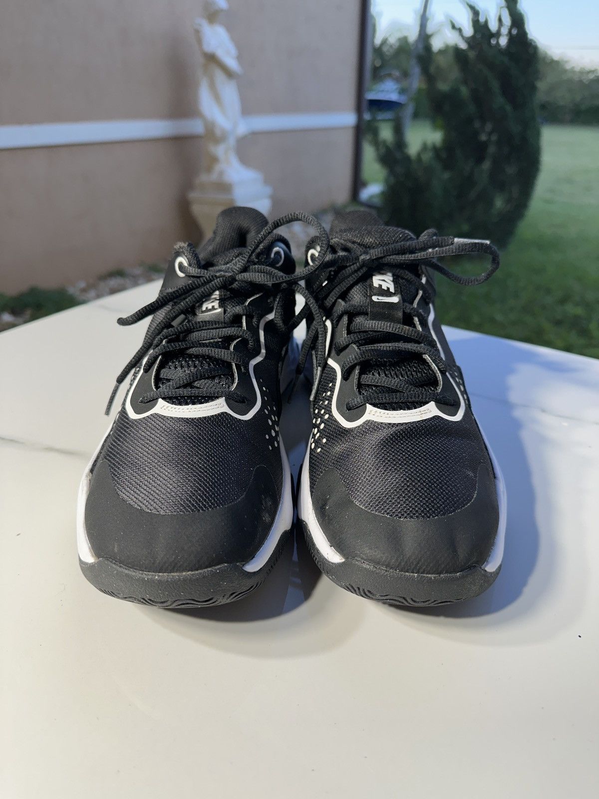 Nike Nike Fly.By Mid 3 Black White Sneakers Size US 11 / EU 44 - 3 Thumbnail