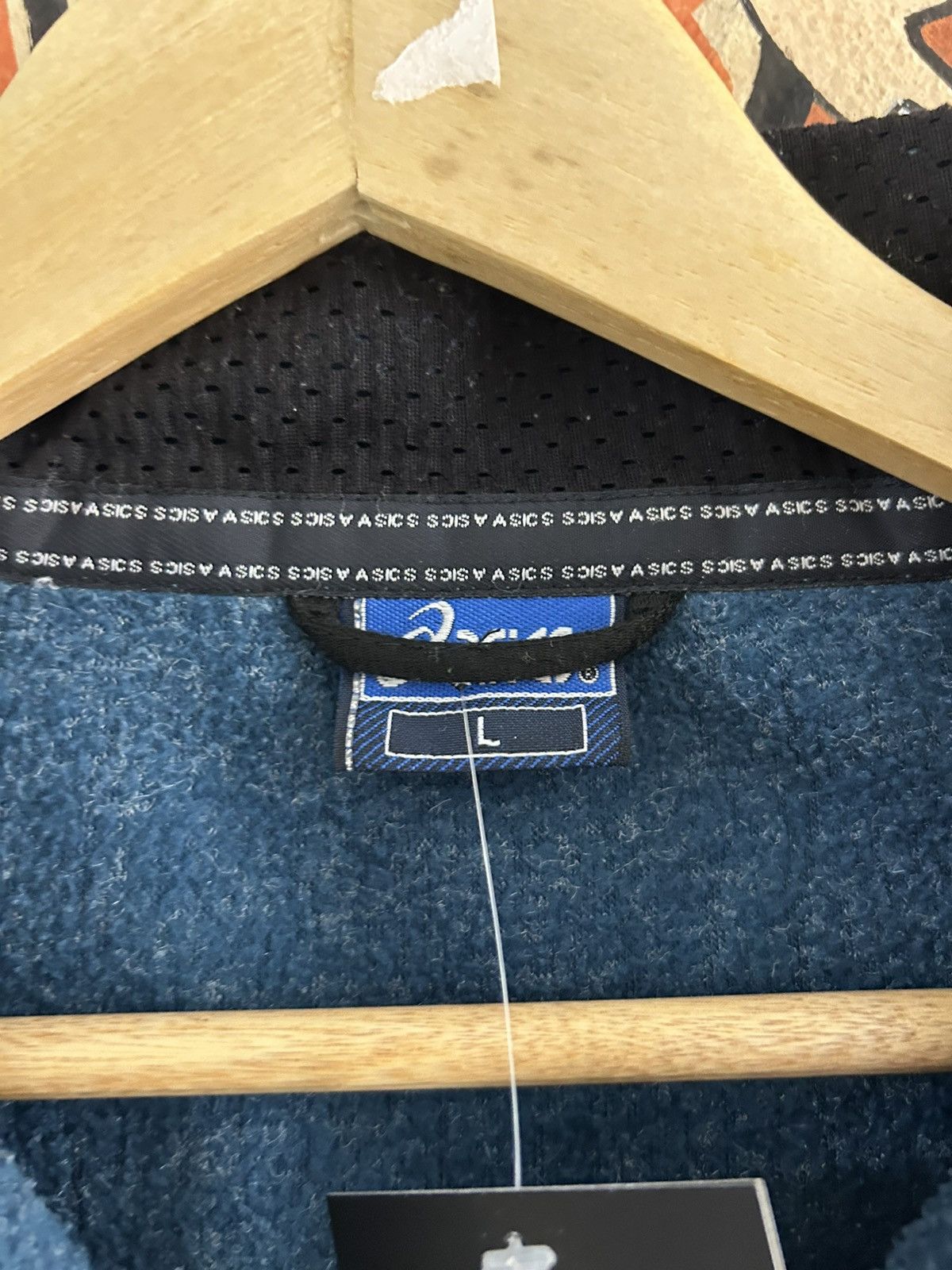 Asics Asics zip up blue Size US L / EU 52-54 / 3 - 4 Thumbnail