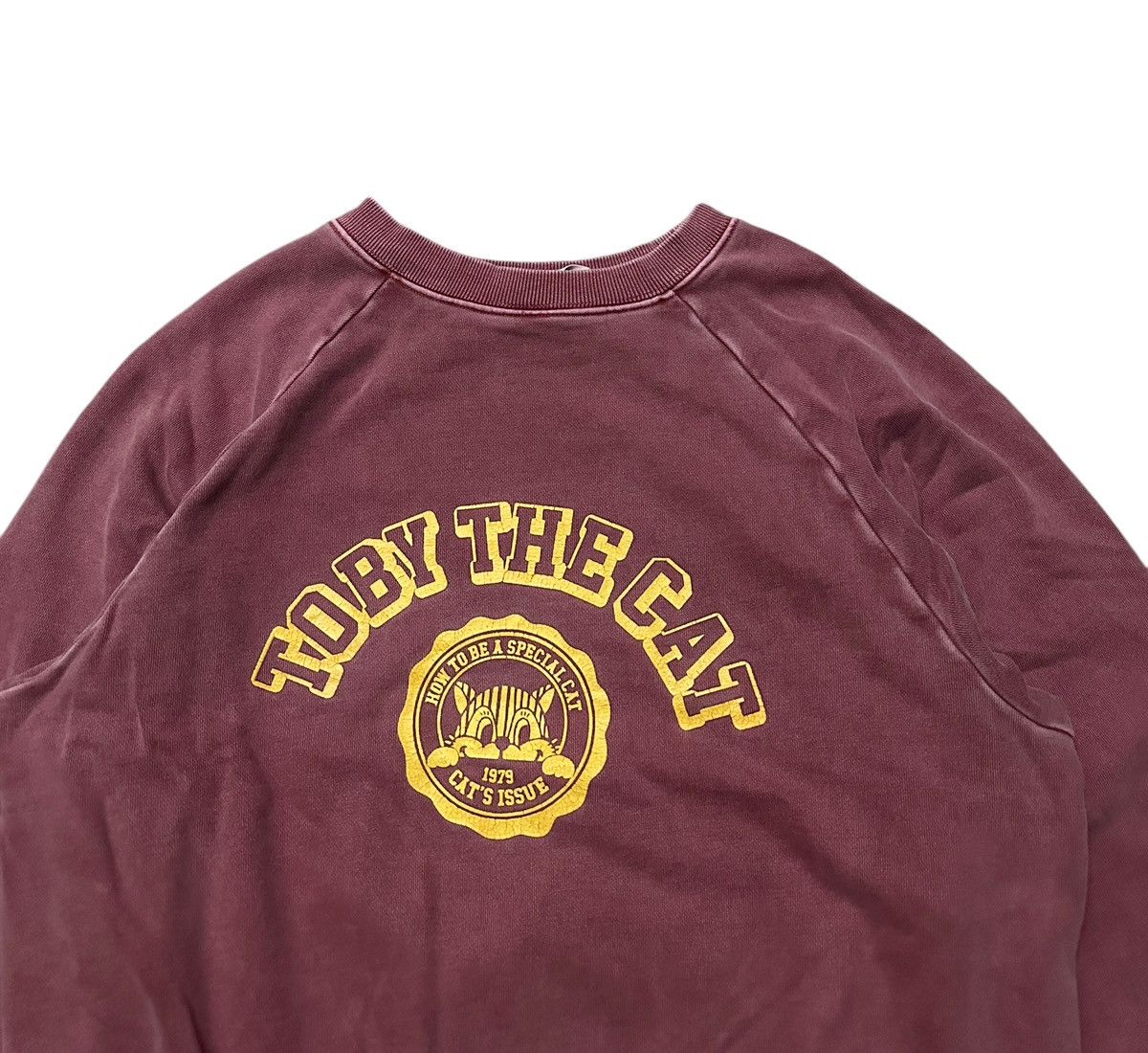 Japanese Brand Toby the cat pullover sweatshirt Size US M / EU 48-50 / 2 - 2 Thumbnail