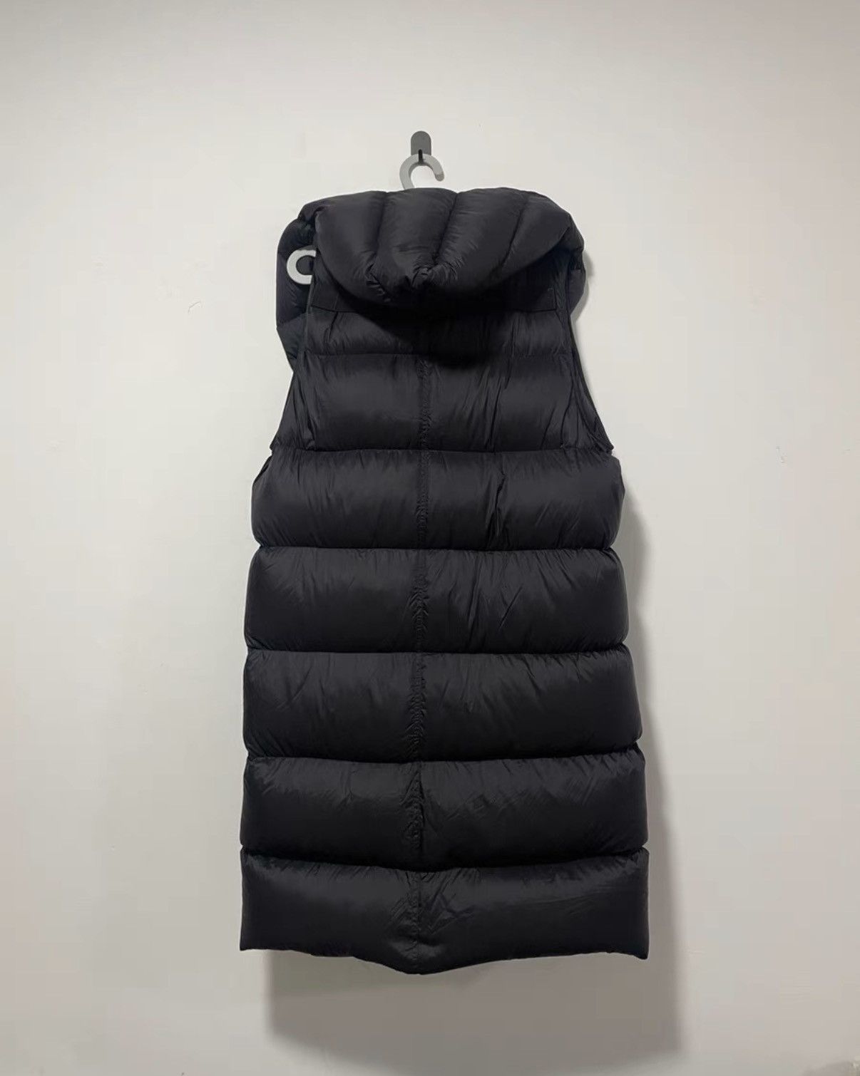 Rick Owens Rick Owens 18FW Hooded Down Vest with Suspenders Size US M / EU 48-50 / 2 - 3 Thumbnail