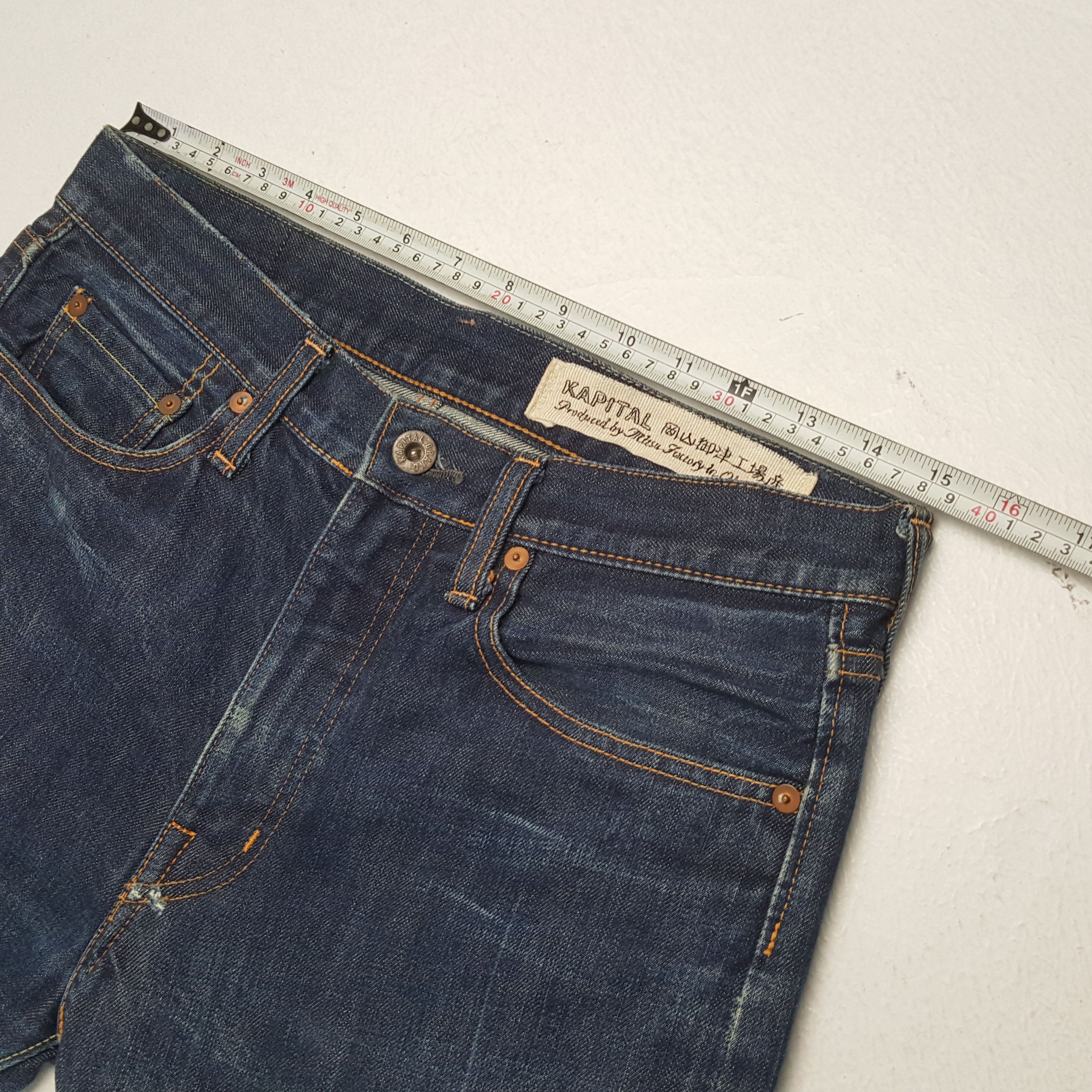Japanese Brand × Kapital × Vintage KAPITAL Japanese Brand Fashion Rare Design Jeans Size US 30 / EU 46 - 7 Thumbnail