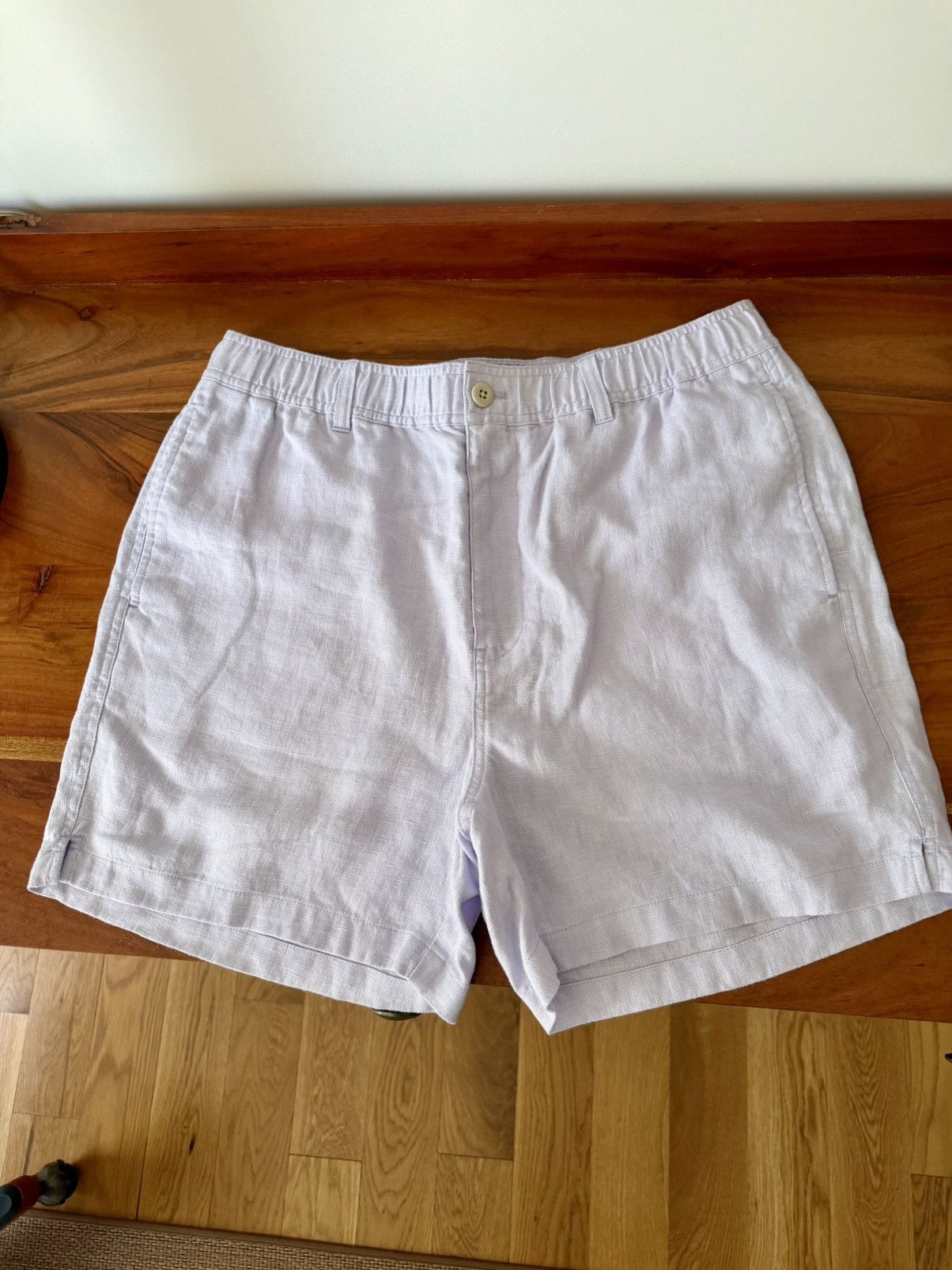 Todd Snyder 5” Linen Short Sized Medium Lilac Purple NBWOT