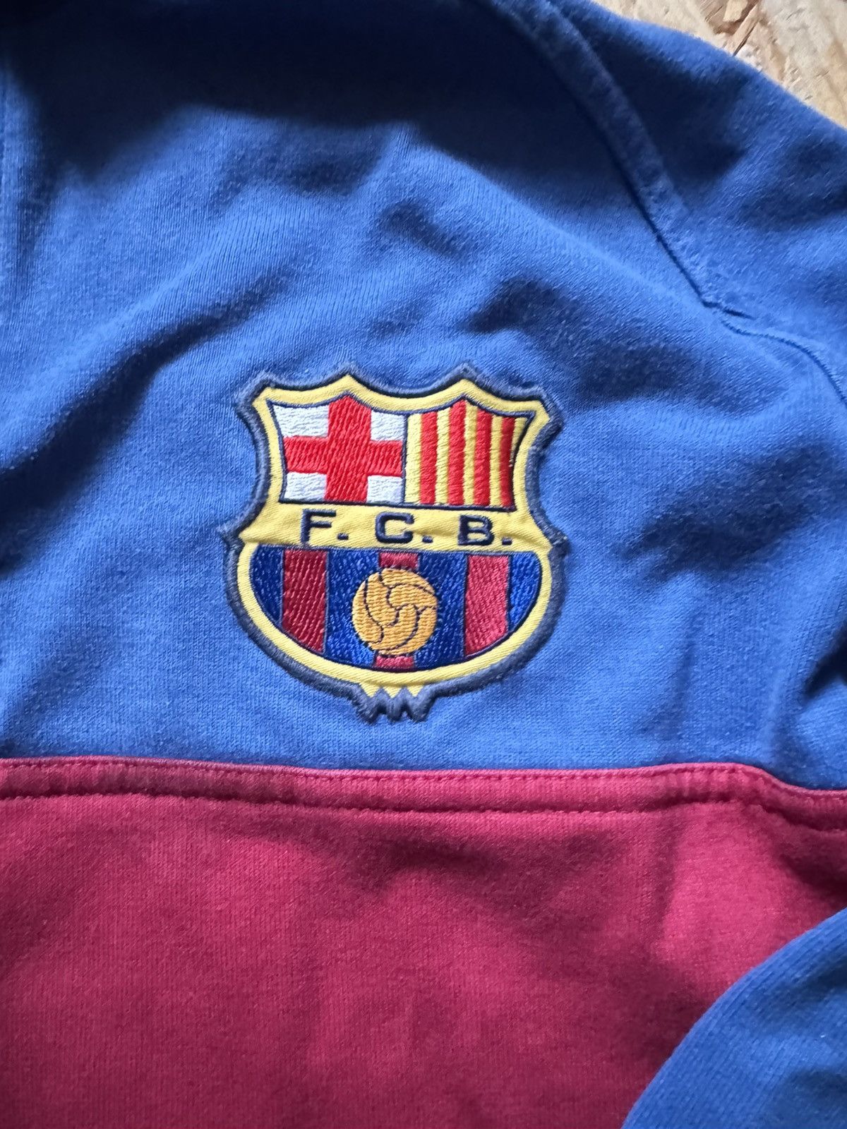 Nike × Vintage Vintage Nike FC Barcelona Training Top #29 Size M Size US M / EU 48-50 / 2 - 2 Thumbnail